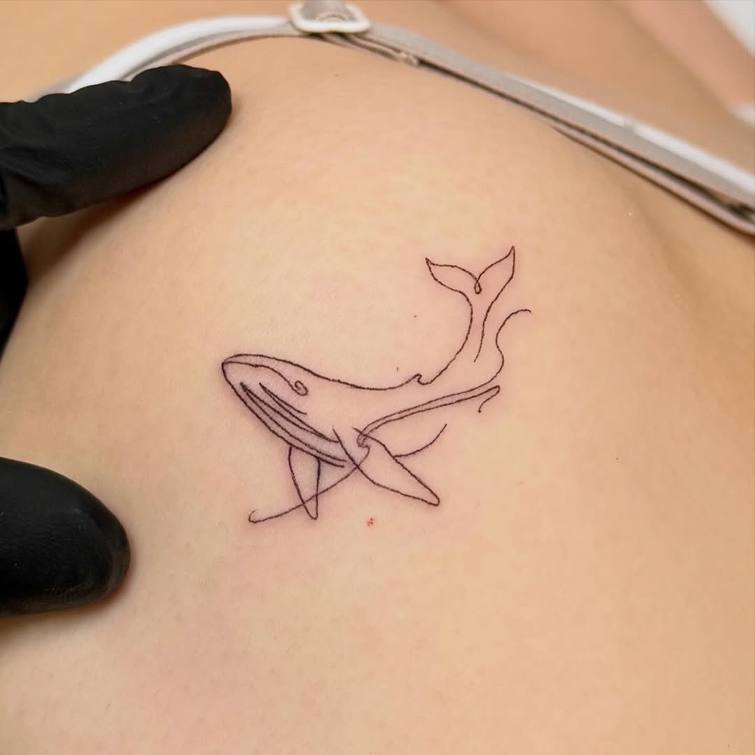 Tattoo by @maru_ttttt — fine_line