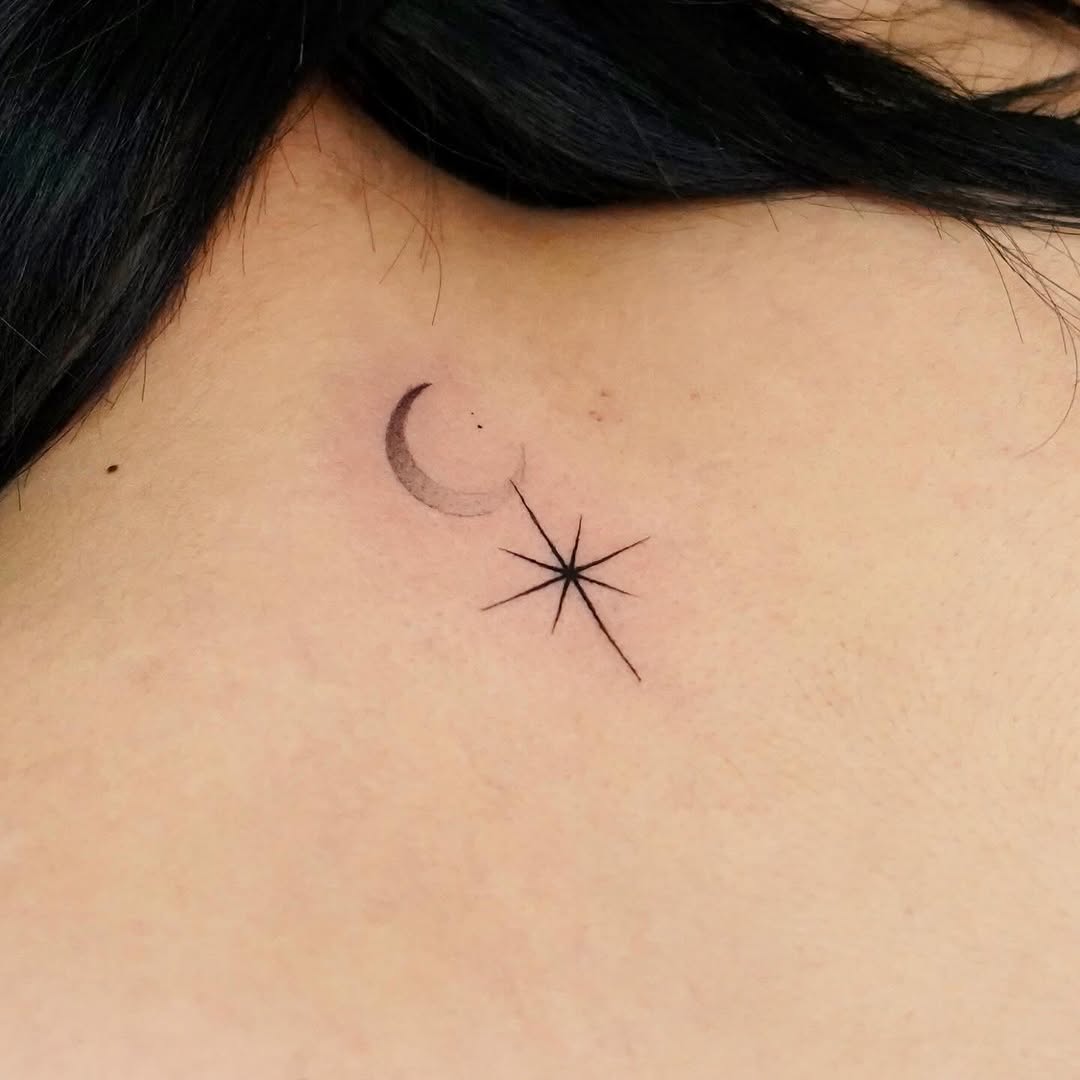 Tattoo by @maru_ttttt — fine_line, minimalist