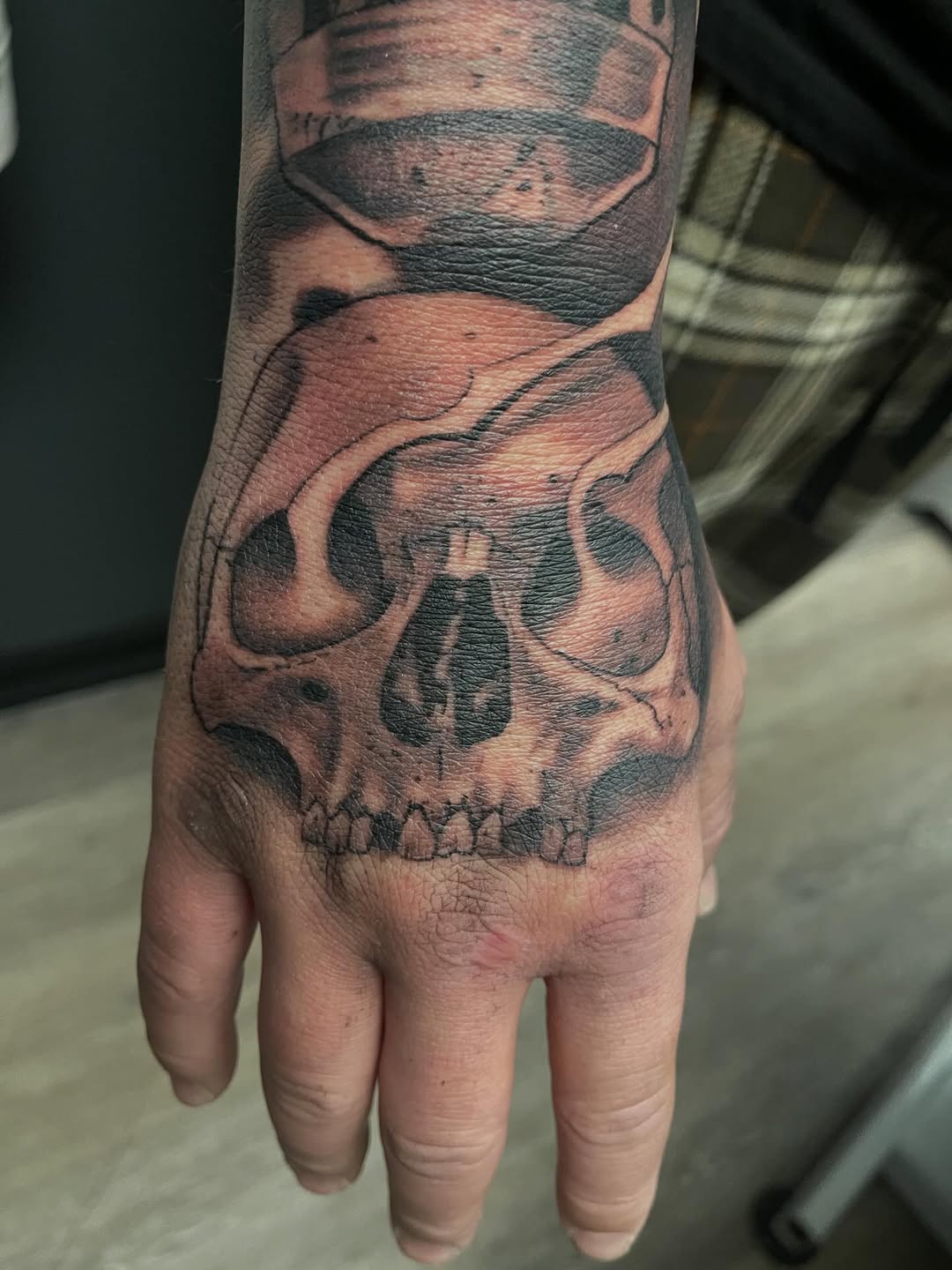 Tattoo by @dtat2christ — realism, black_and_grey