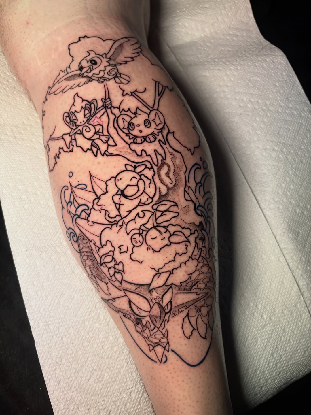 Tattoo by @ratgirltattoo โ anime