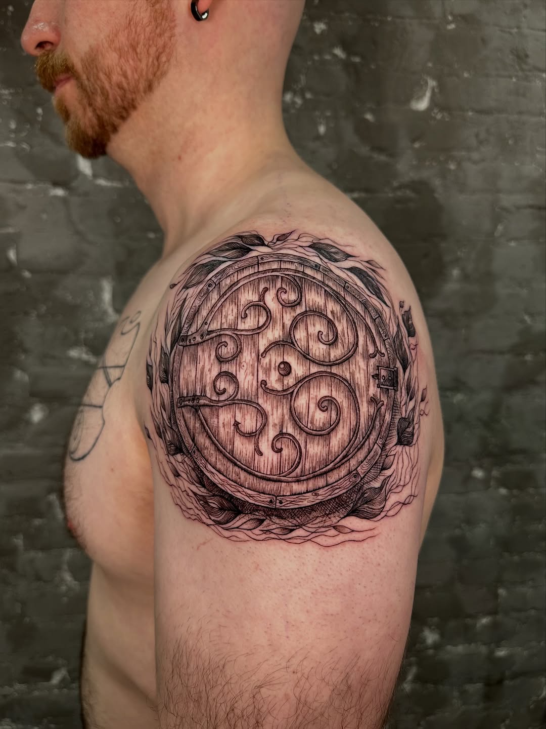 Tattoo by @dayana_tattooartist — black_and_grey, realism