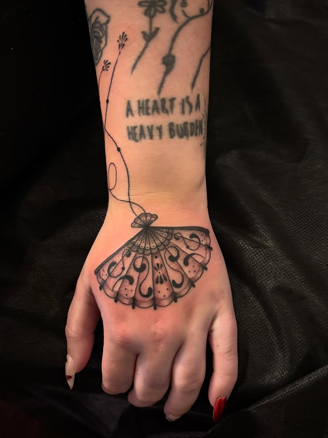 Tattoo by @k.shordon_tattooer — black_and_grey, ornamental