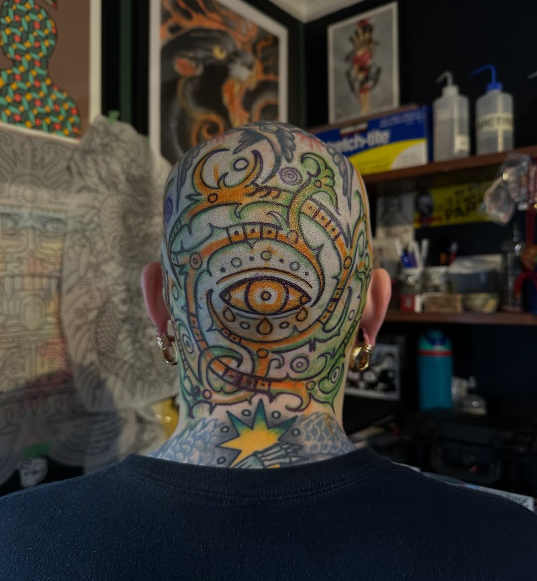 Tattoo by @mccallumtattoo — blackwork, geometric