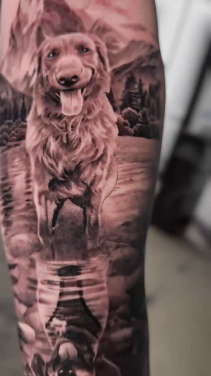 Tattoo by @m.bakerink — realism, black_and_grey