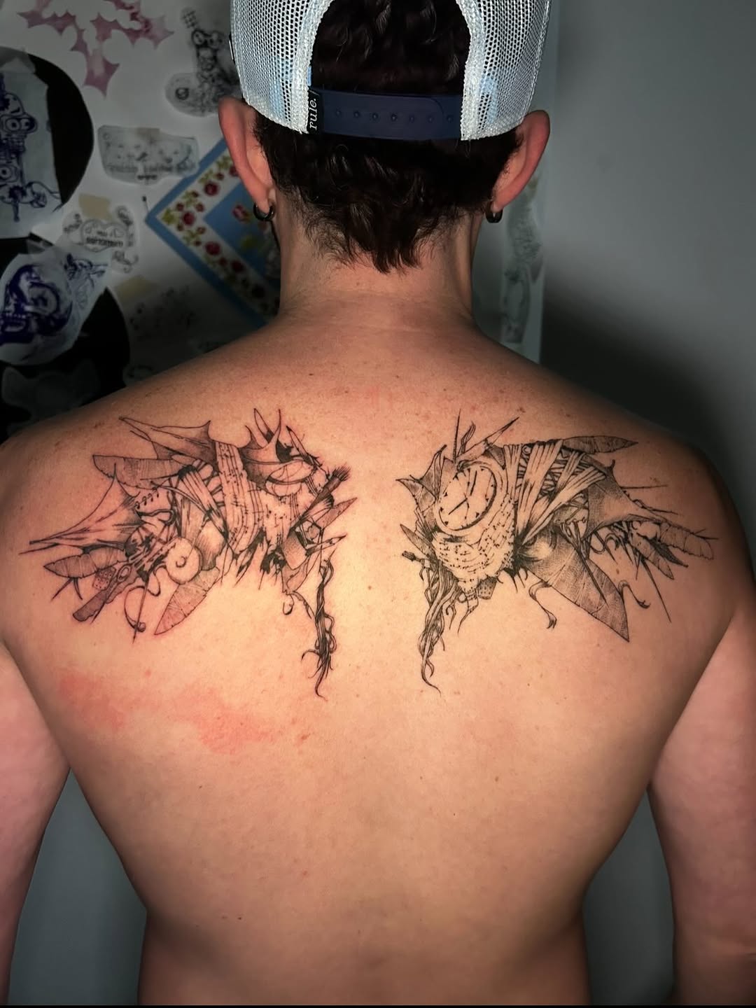 Tattoo by @rickymodelo — illustrative, black_and_grey