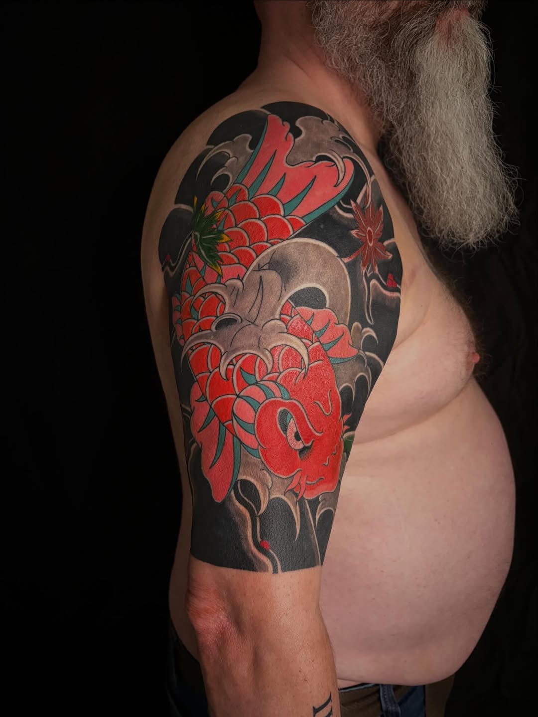 Tattoo by @z.hendrickson — japanese_irezumi, illustrative