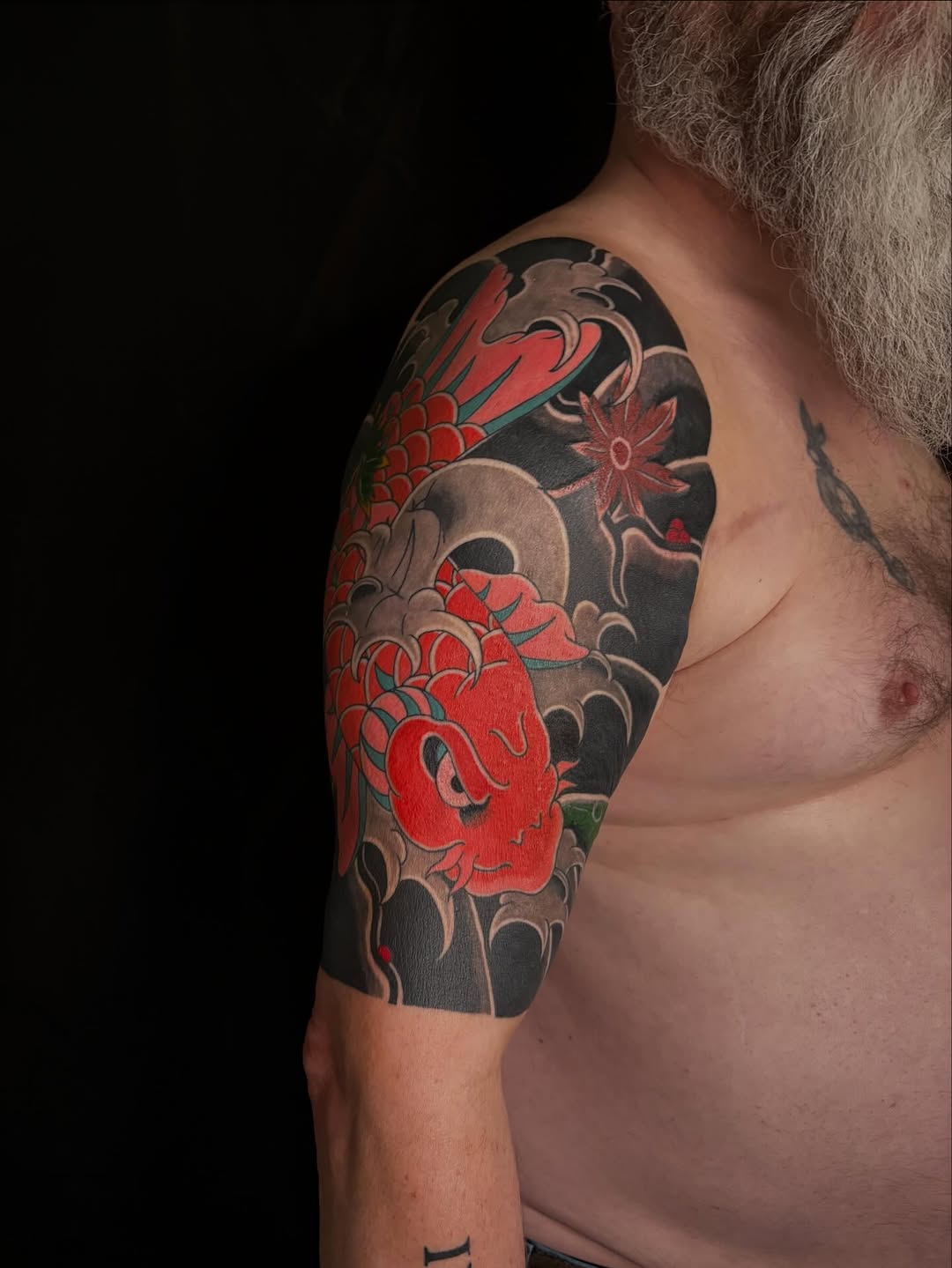Tattoo by @z.hendrickson — japanese_irezumi, illustrative