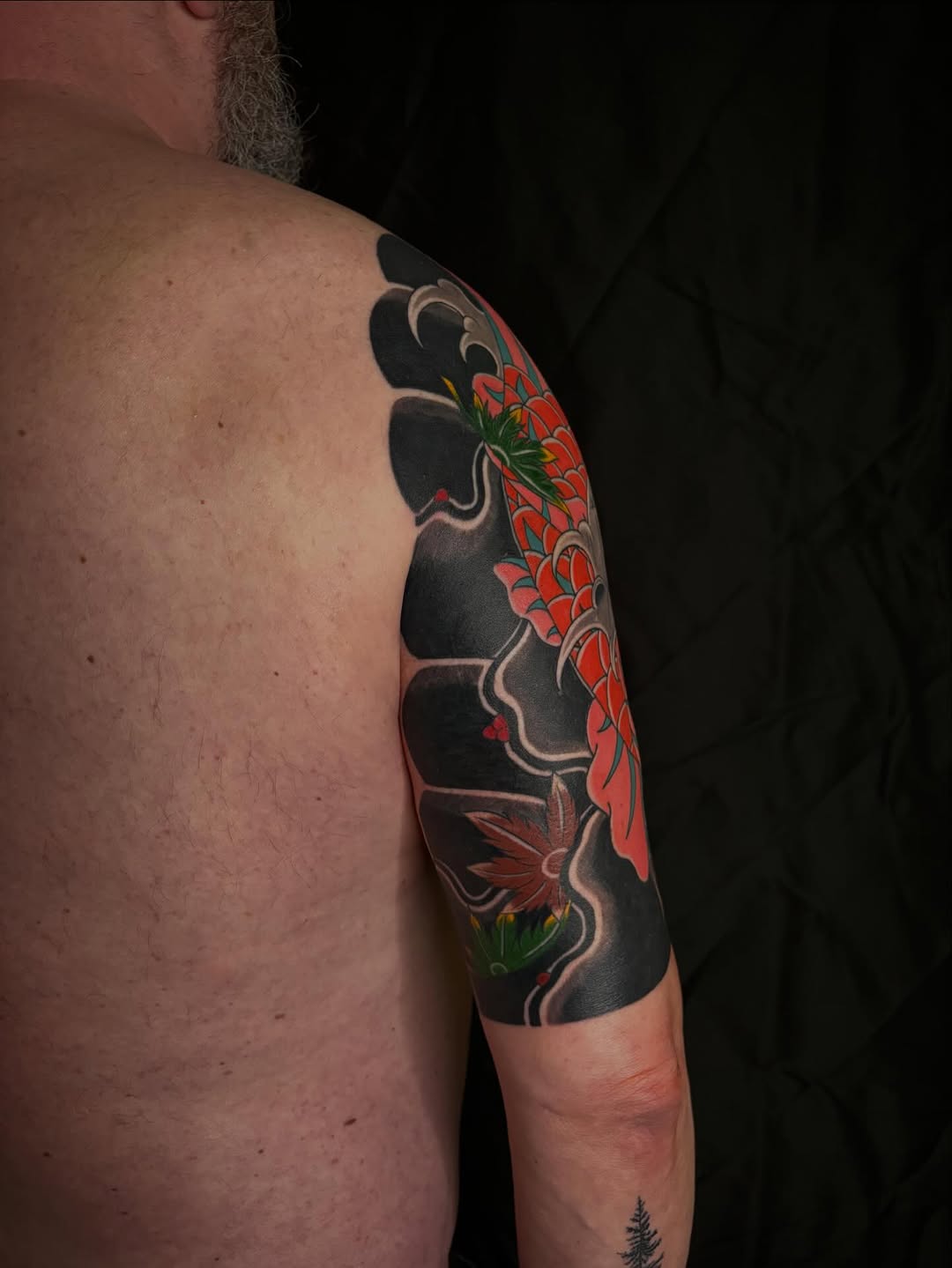 Tattoo by @z.hendrickson — japanese_irezumi, illustrative
