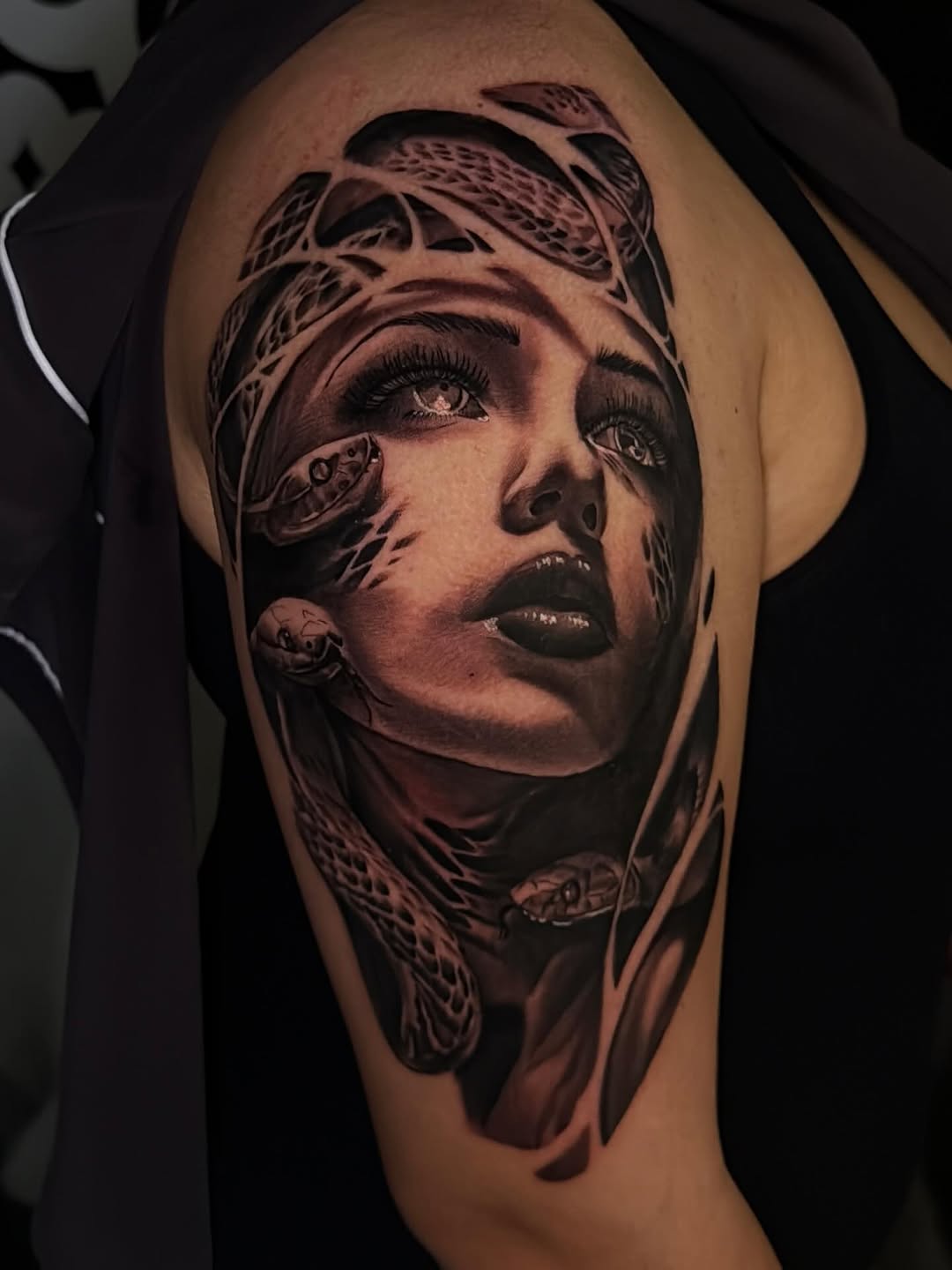 Tattoo by @syitattoos — realism, black_and_grey
