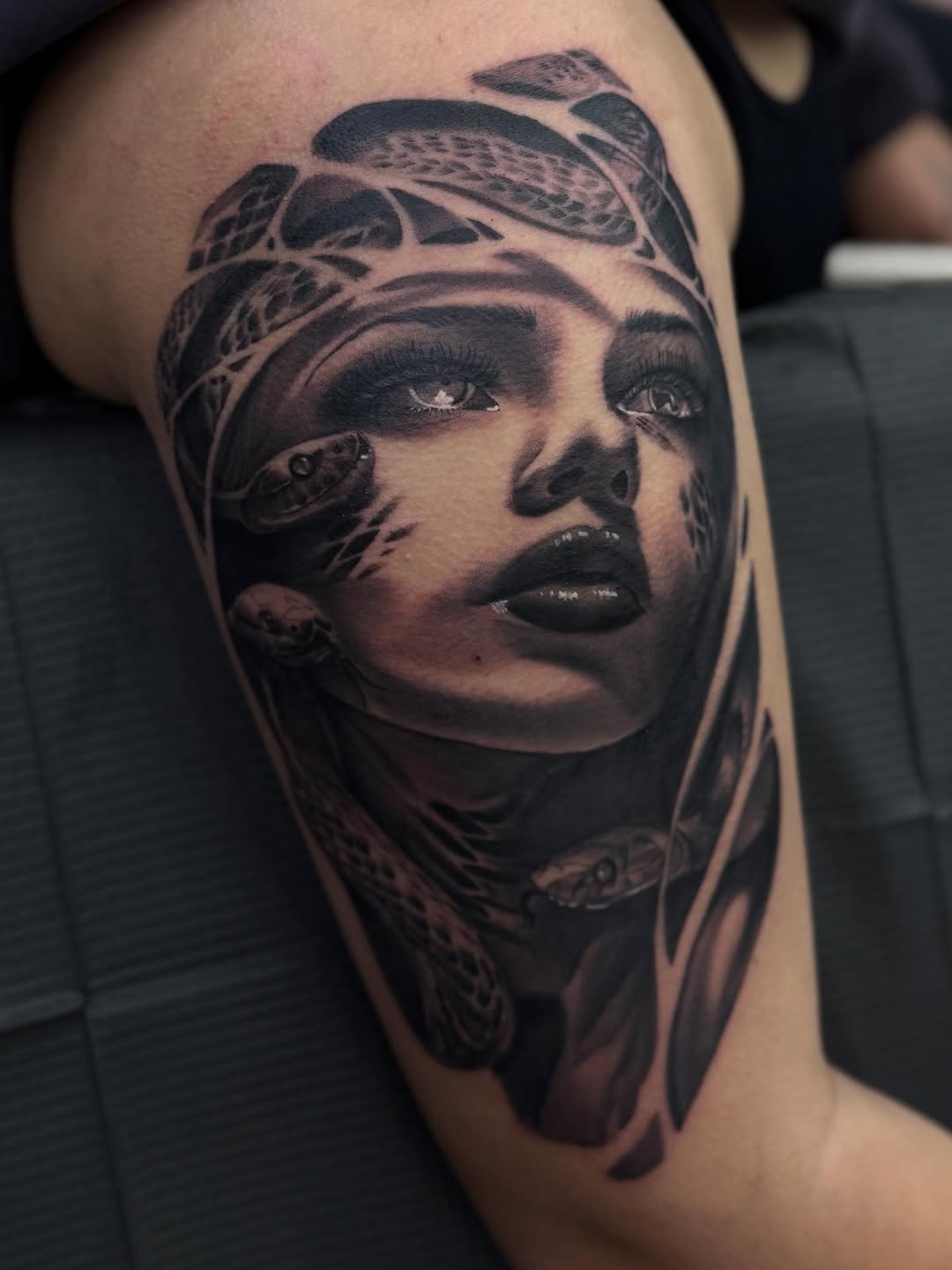 Tattoo by @syitattoos — realism, black_and_grey