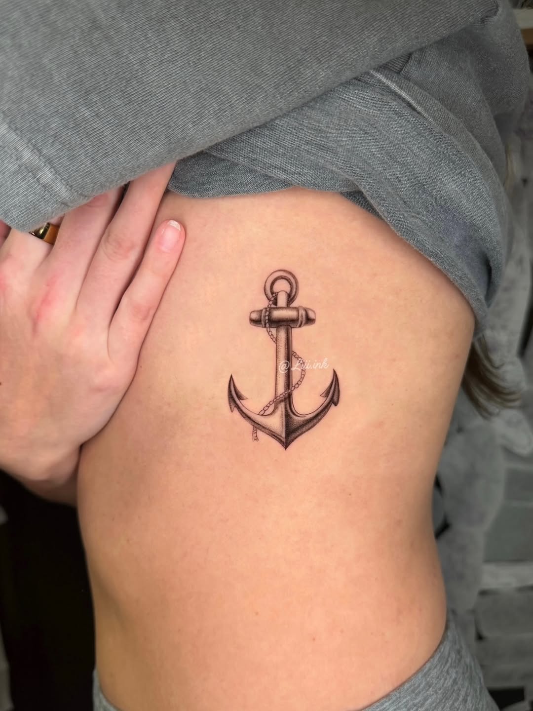 Tattoo by @liii.ink — black_and_grey, realism