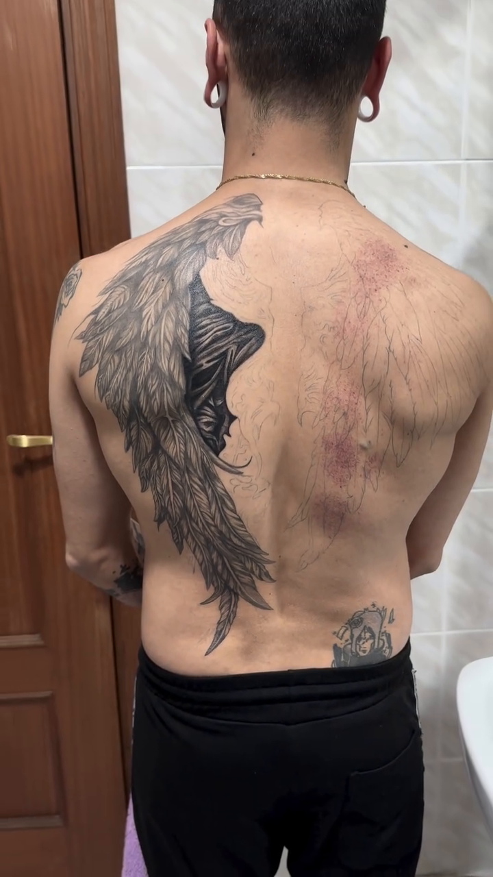 Tattoo by @kunaytattoo_ — blackwork
