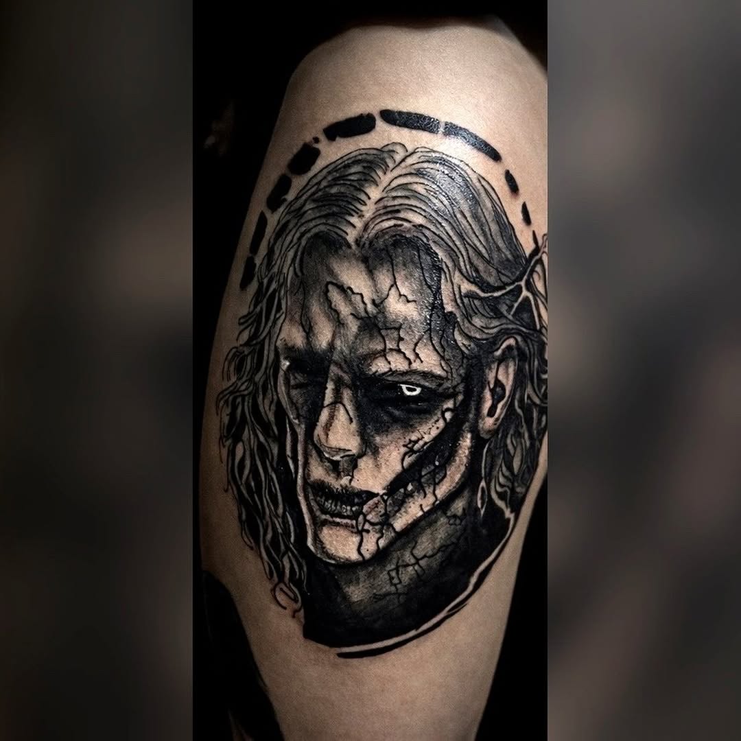 Tattoo by @konorvalentine — dark_realism, blackwork
