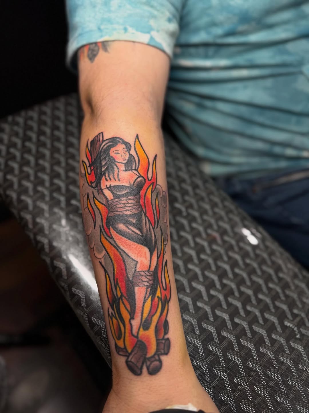 Tattoo by @tattoosbyrobbier โ american_traditional, illustrative