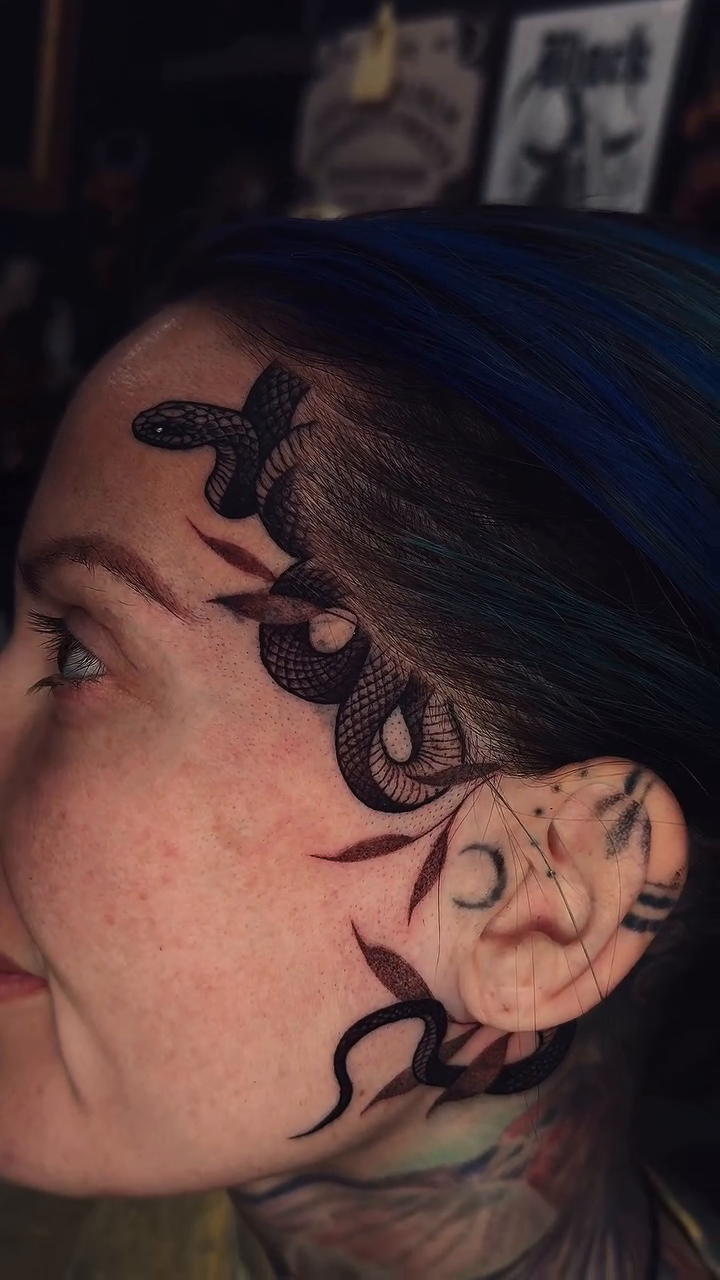Tattoo by @dale13 — blackwork, ornamental