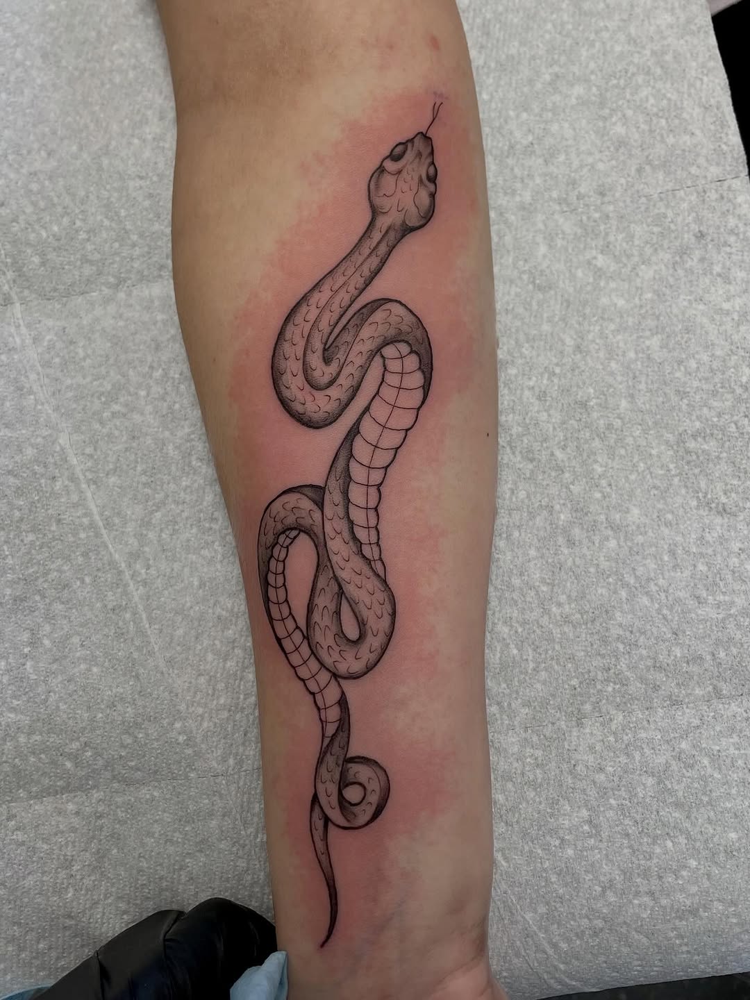 Tattoo by @mharristattoos — black_and_grey, realism