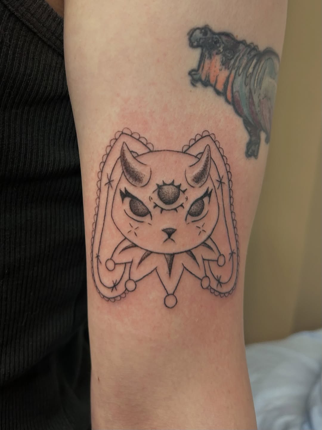 Tattoo by @mayberry.ink — black_and_grey, fine_line