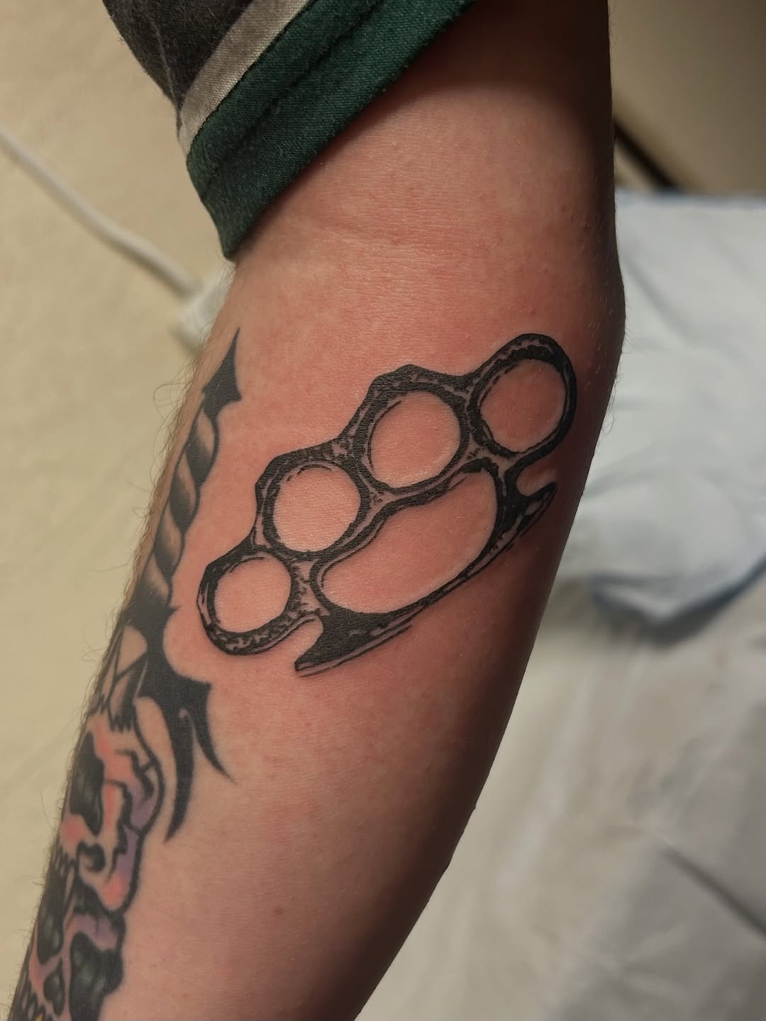 Tattoo by @mayberry.ink — blackwork