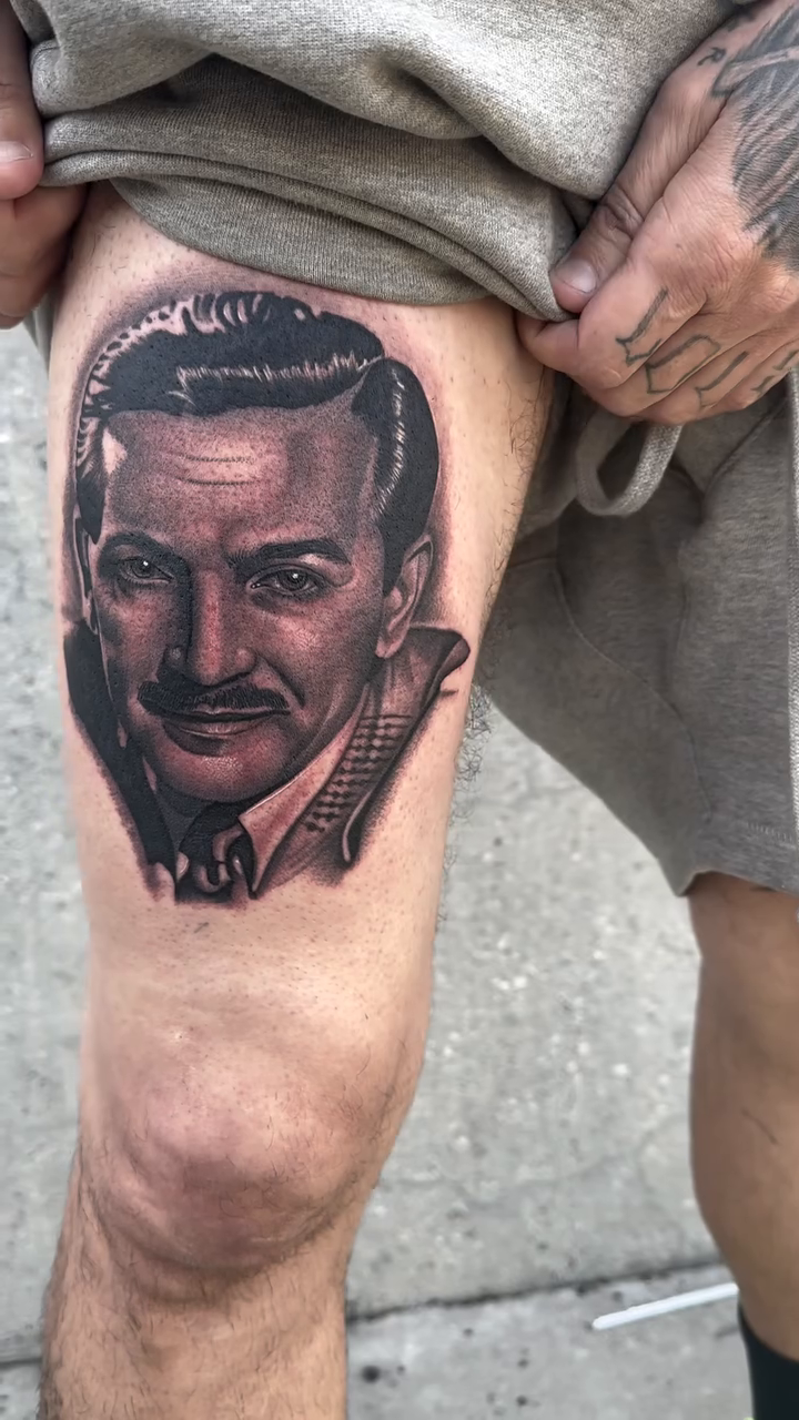 Tattoo by @rubenruiz_tattoos — realism, black_and_grey