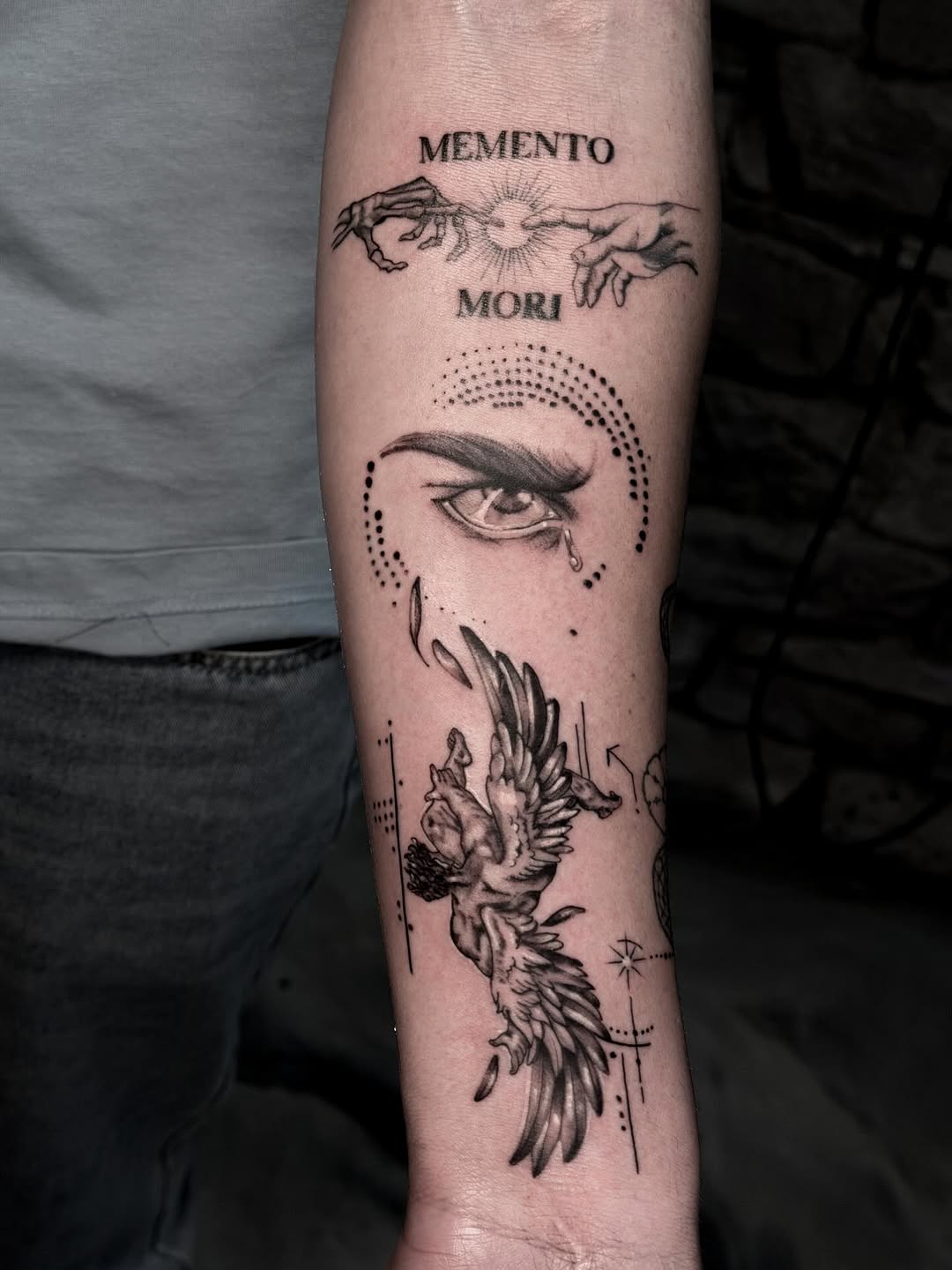 Tattoo by @tattoo_ihselh โ black_and_grey