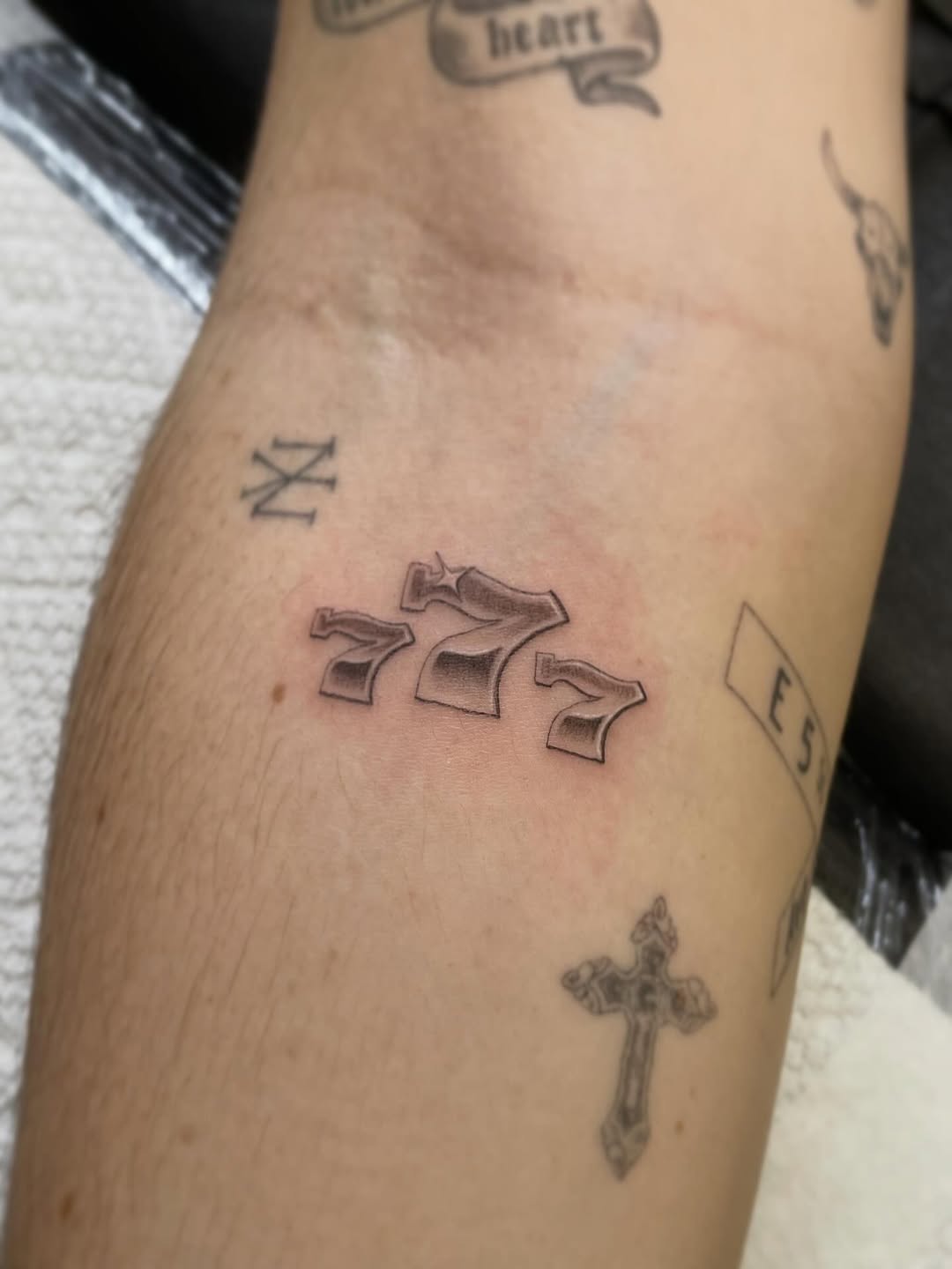 Tattoo by @fantasyandfuntattoo — lettering_script, illustrative
