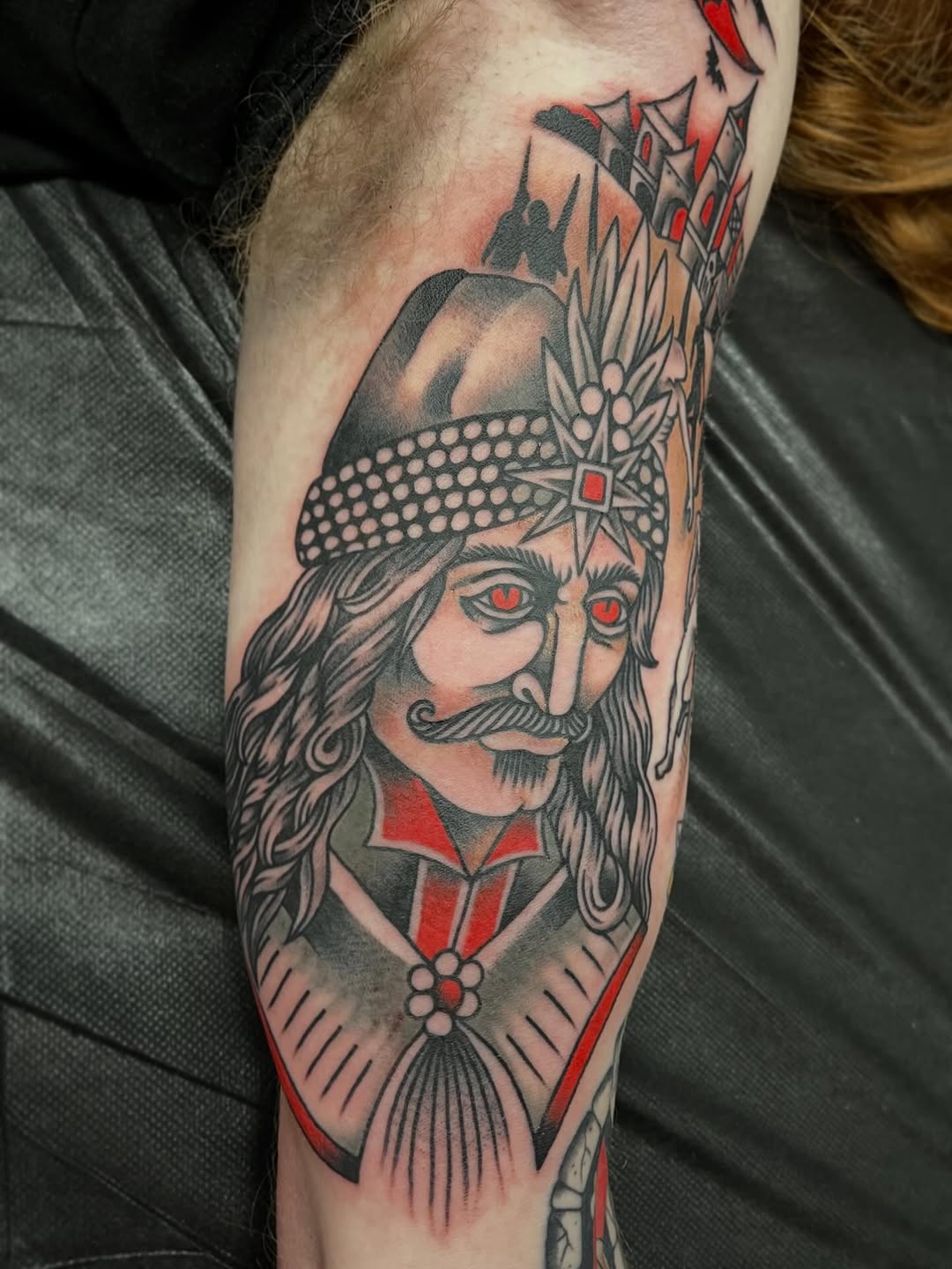 Tattoo by @electric.gator — american_traditional, realism