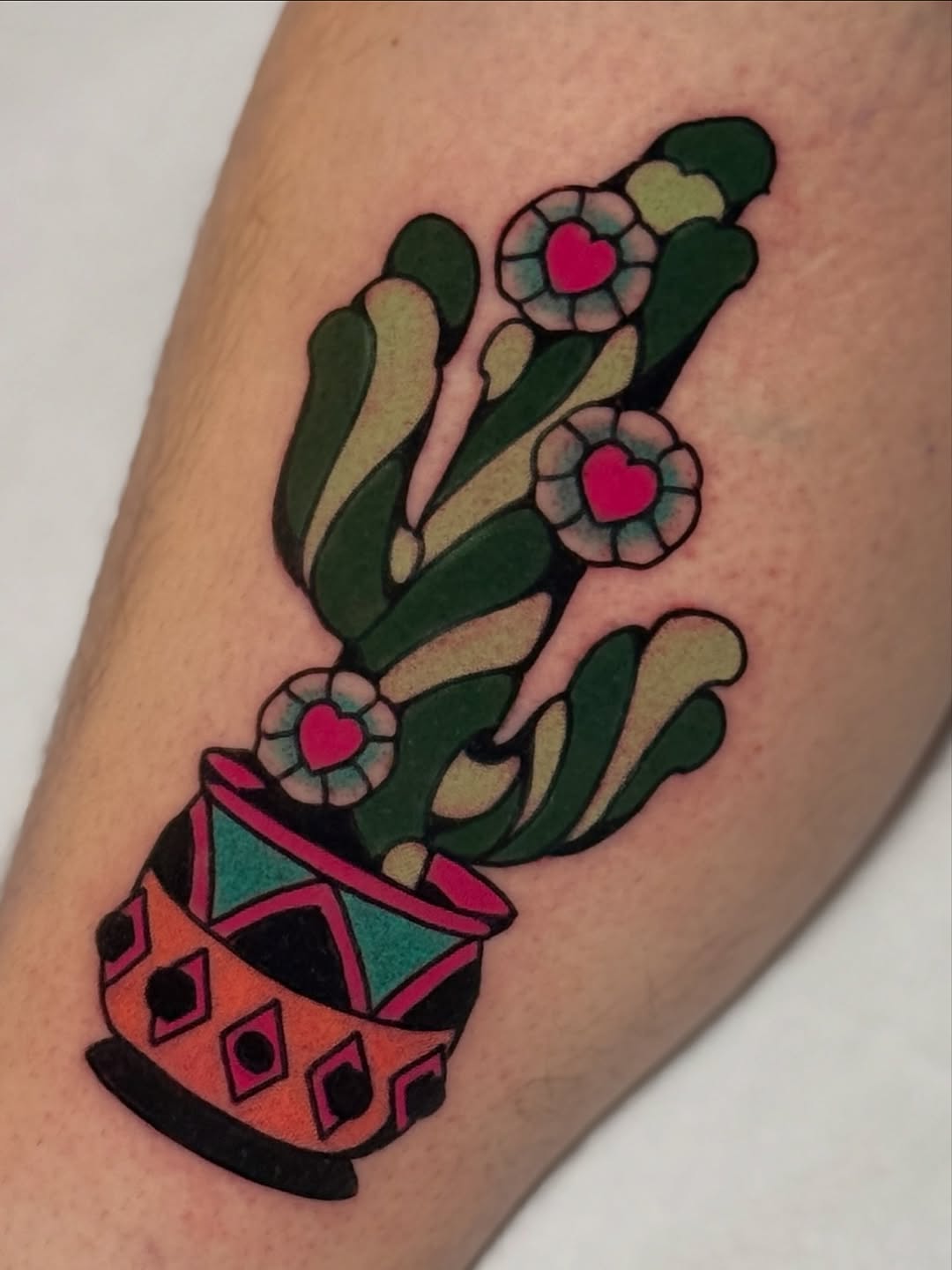 Tattoo by @holyironkira — american_traditional, illustrative