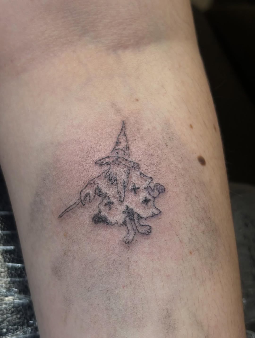 Tattoo by @inked.by.laynee — illustrative, sketch