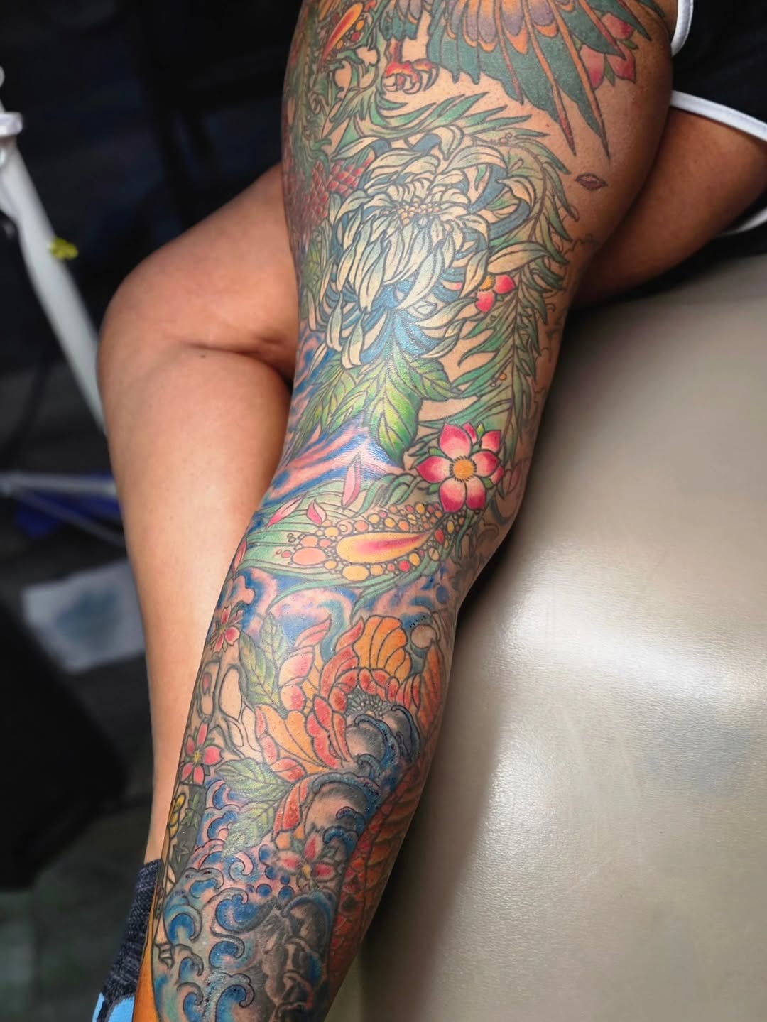 Tattoo by @deirdreaikin — japanese_irezumi, neo_traditional