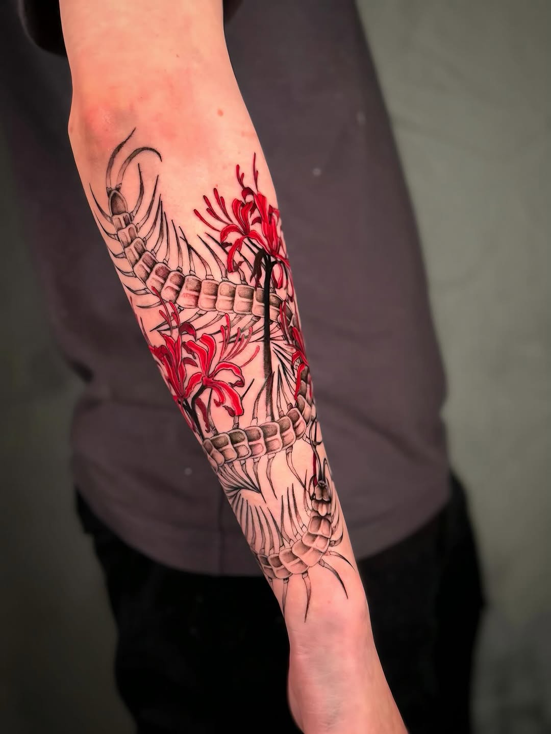 Tattoo by @ethanlundtattooing — black_and_grey, realism