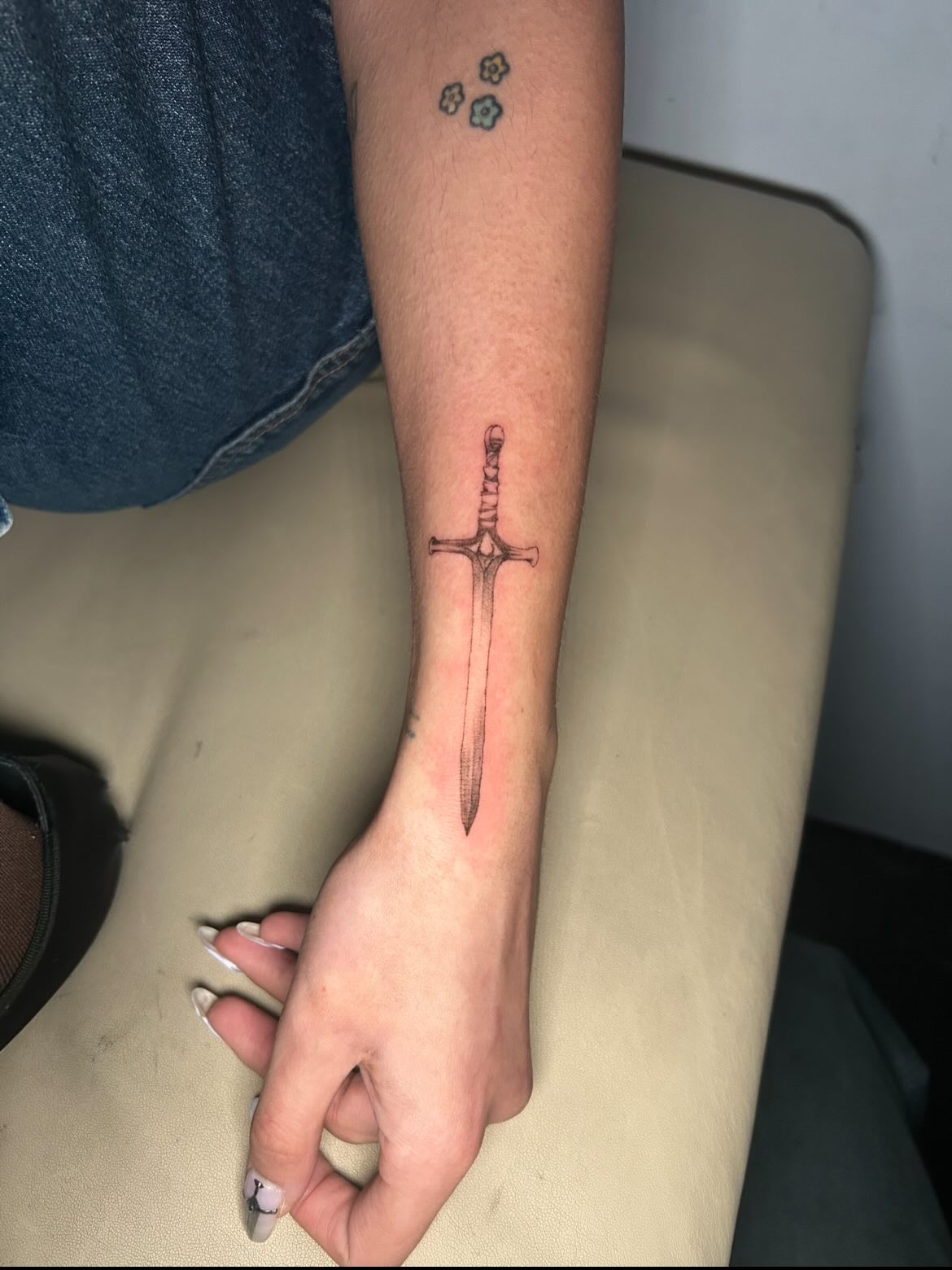 Tattoo by @rickymodelo — fine_line, black_and_grey