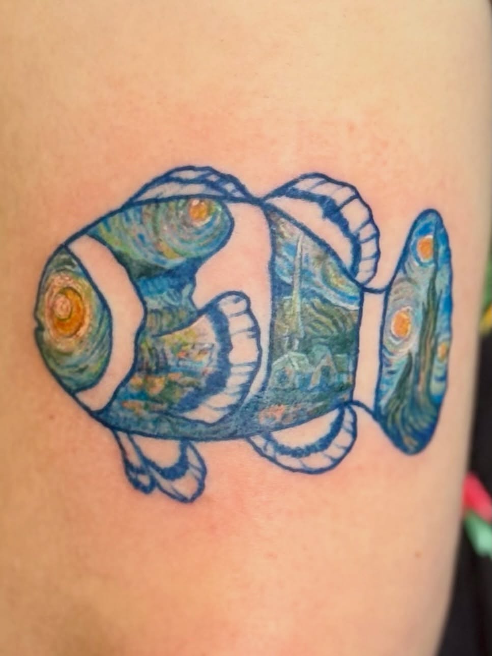 Tattoo by @sound_sanctuary_tattoos — surrealism, illustrative