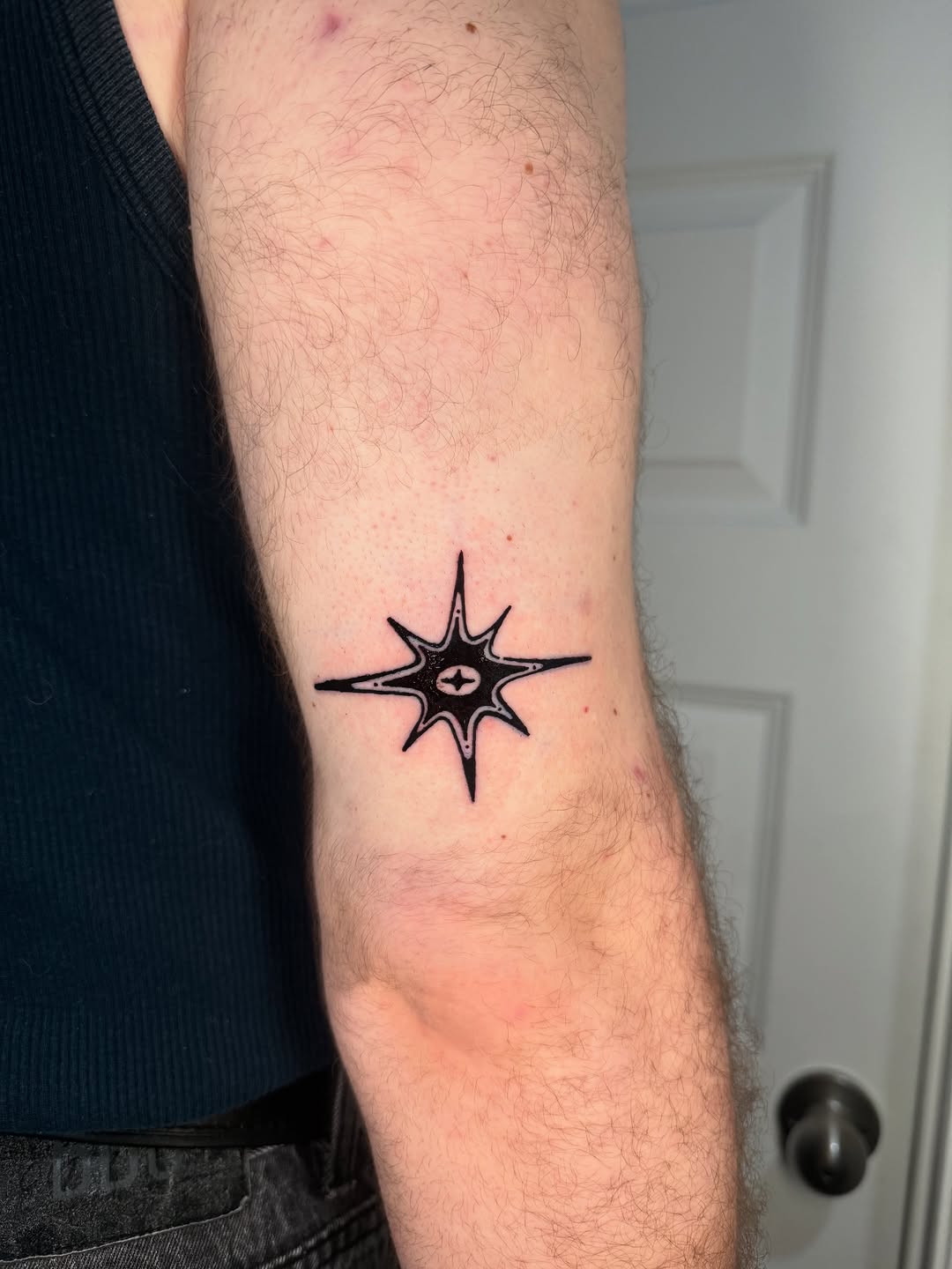 Tattoo by @fromfinlandwithluv — blackwork
