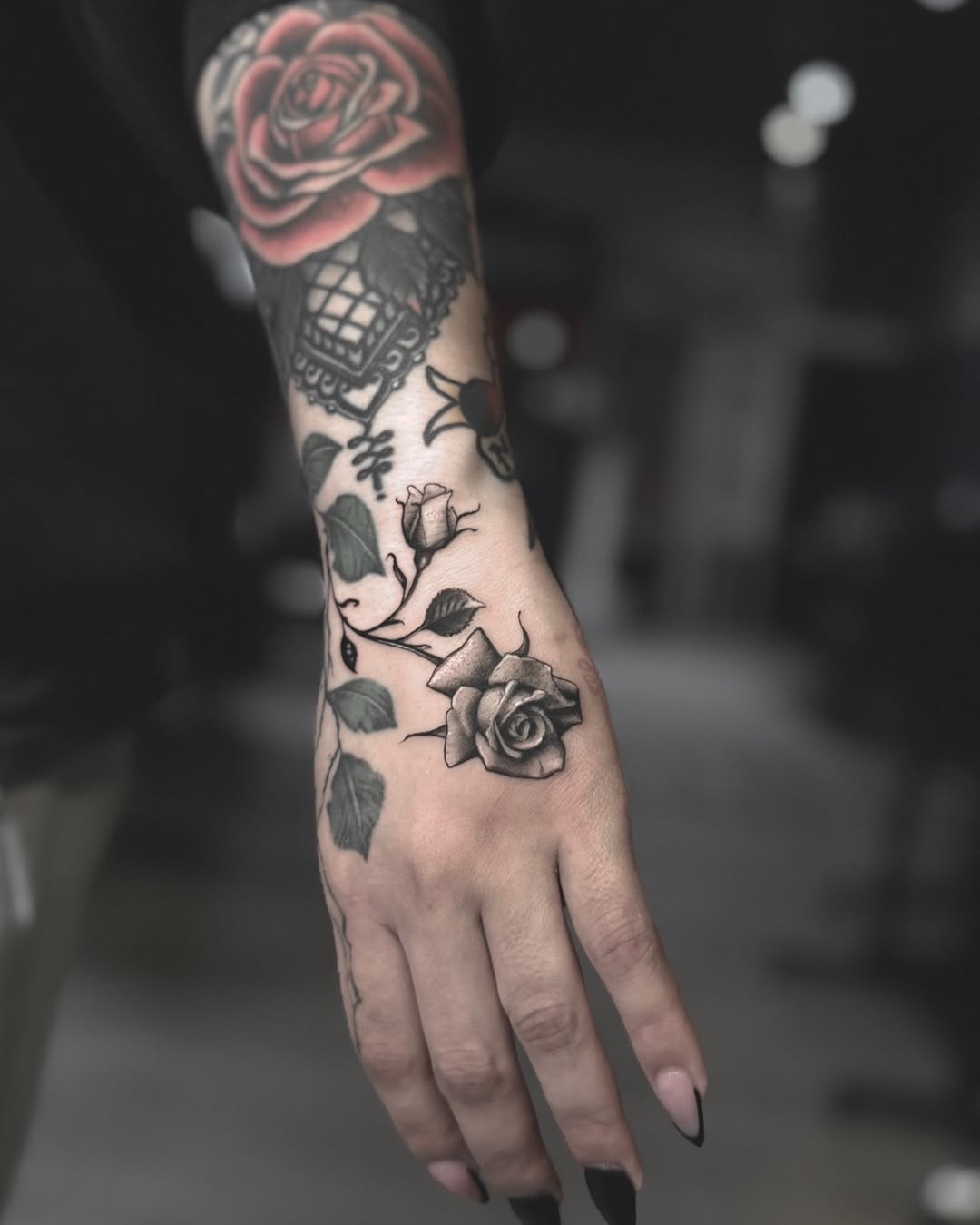 Tattoo by @fabezumi โ black_and_grey