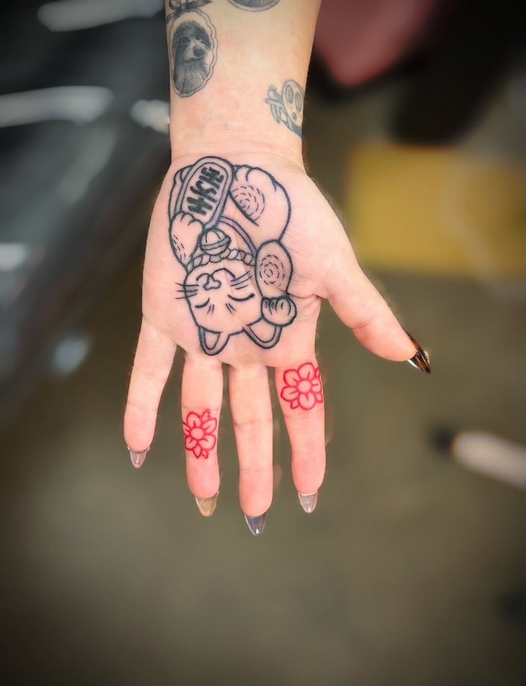 Tattoo by @kbryanttattoos — illustrative, blackwork