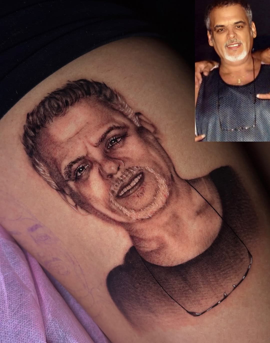 Tattoo by @inkedbysav โ realism, black_and_grey