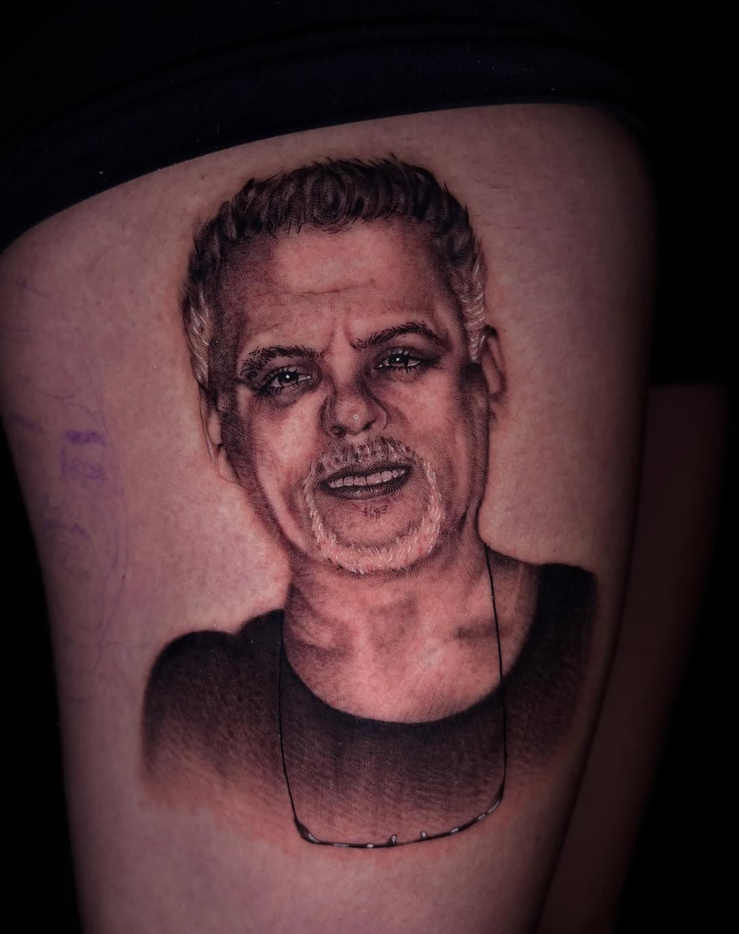 Tattoo by @inkedbysav โ realism, black_and_grey