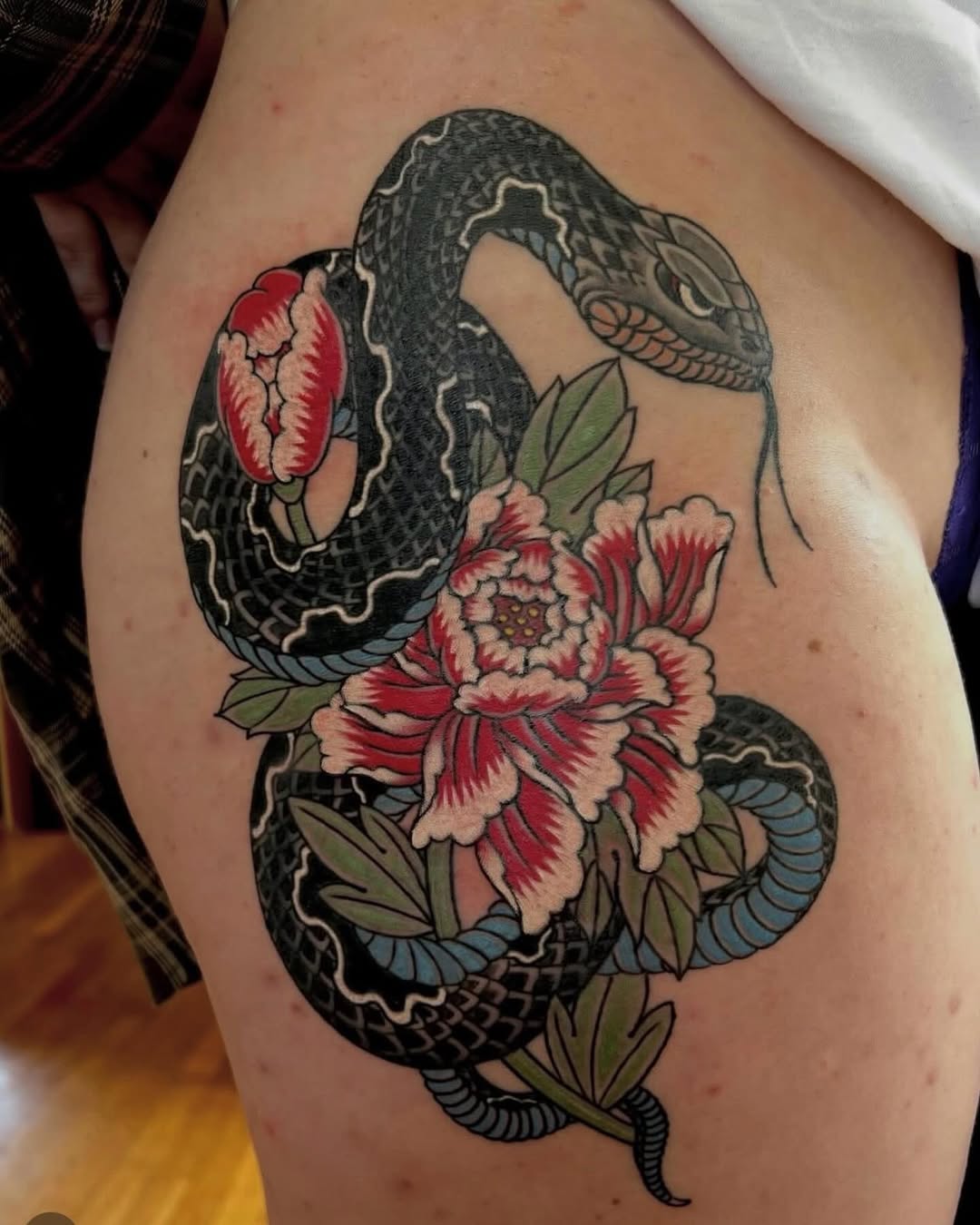 Tattoo by @rockyburley โ japanese_irezumi, neo_traditional