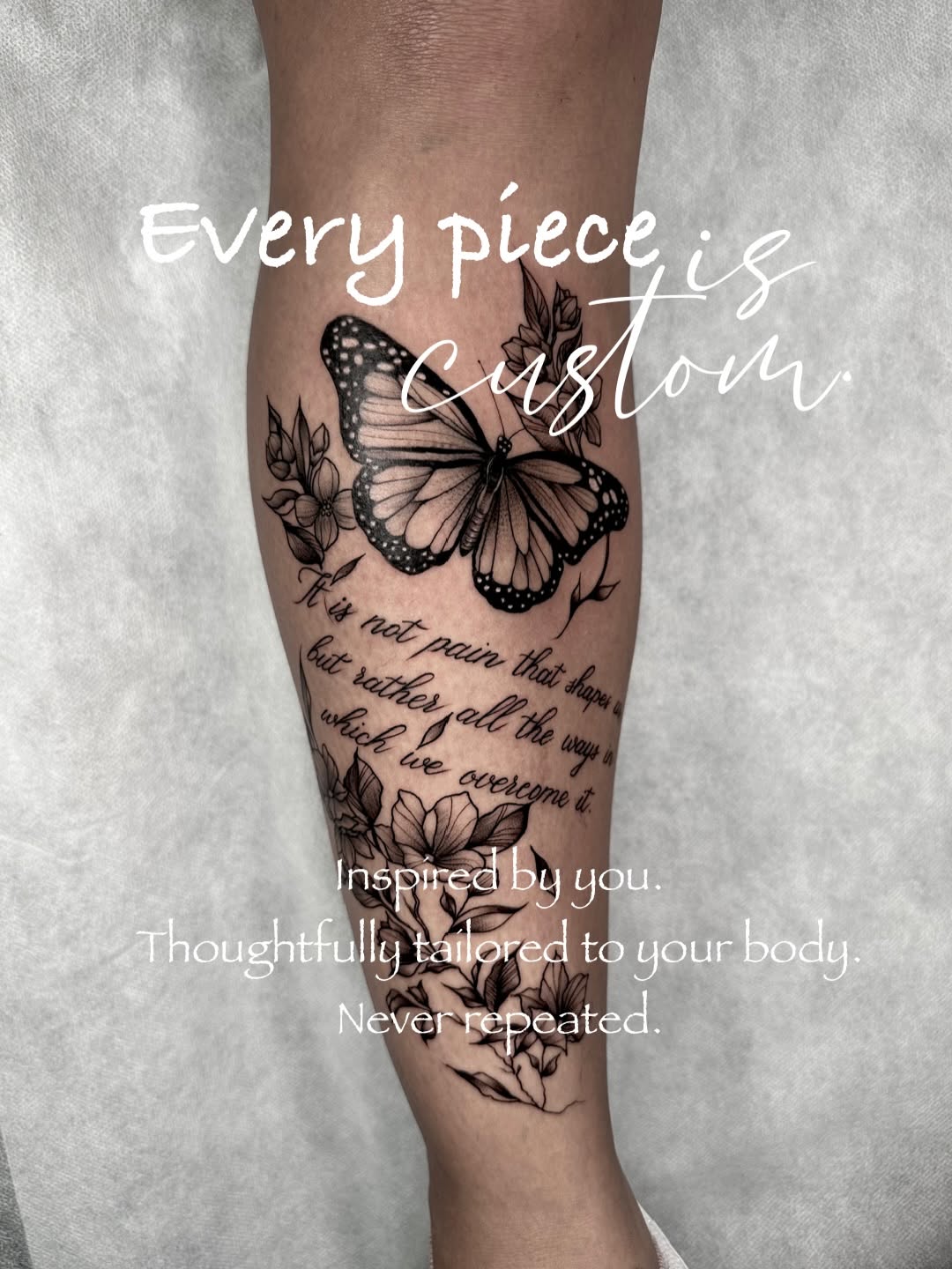 Tattoo by @dayana_tattooartist — fine_line, lettering_script