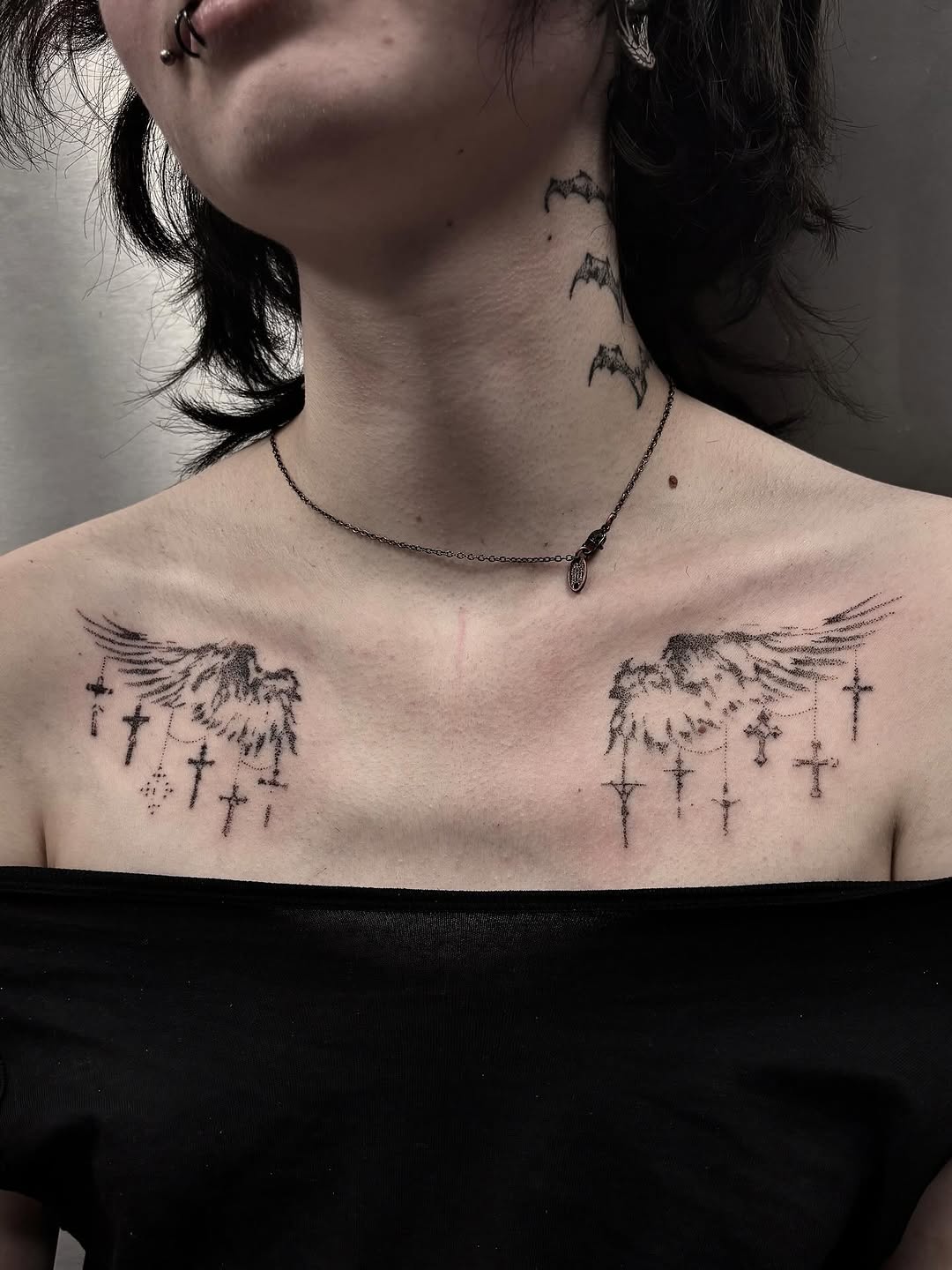 Tattoo by @siilvester — fine_line, dotwork