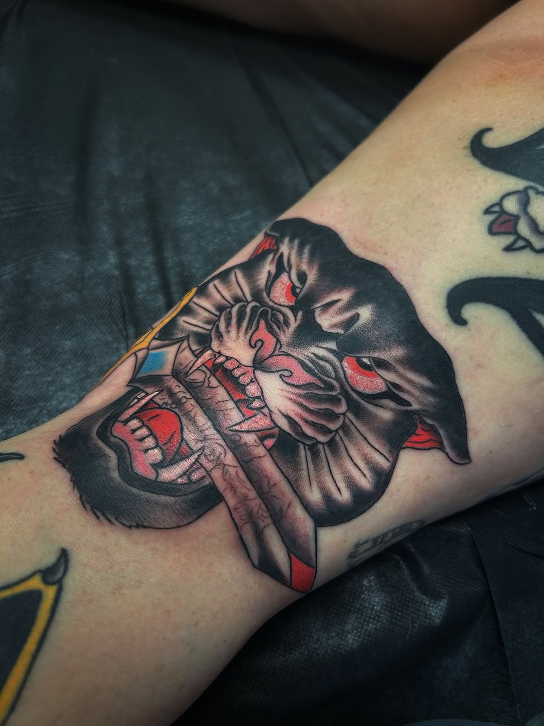 Tattoo by @iandclxvi — american_traditional, black_and_grey