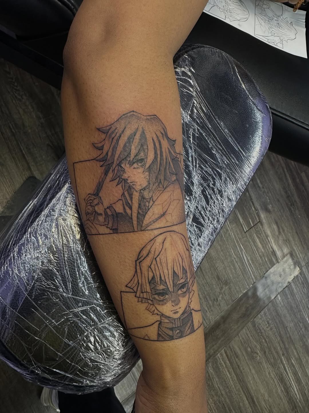 Tattoo by @jam_inkz — anime, illustrative