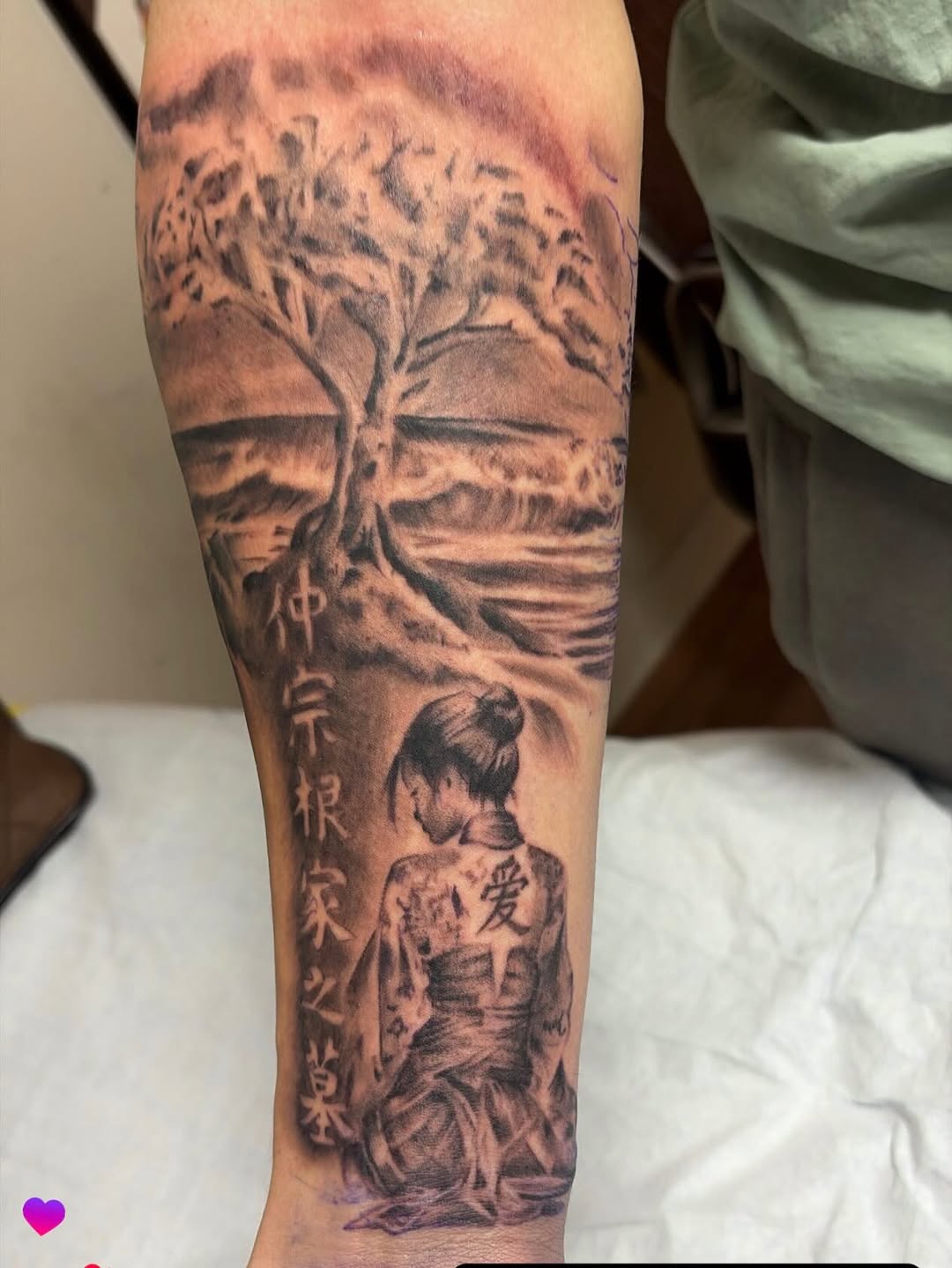 Tattoo by @tobiaztattooz — realism, lettering_script