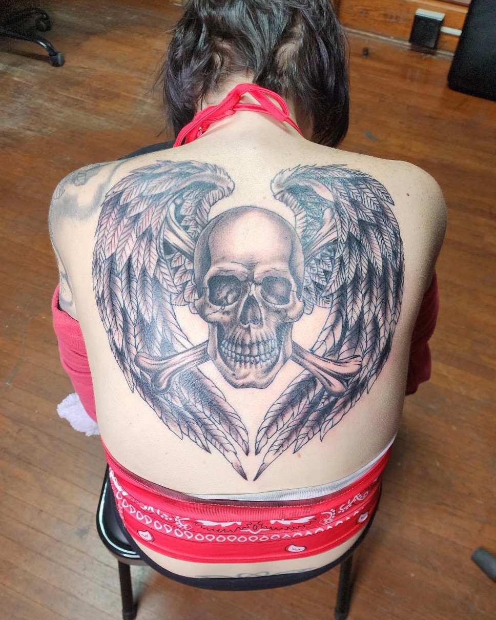 Tattoo by @conwaythetattooer — realism, black_and_grey