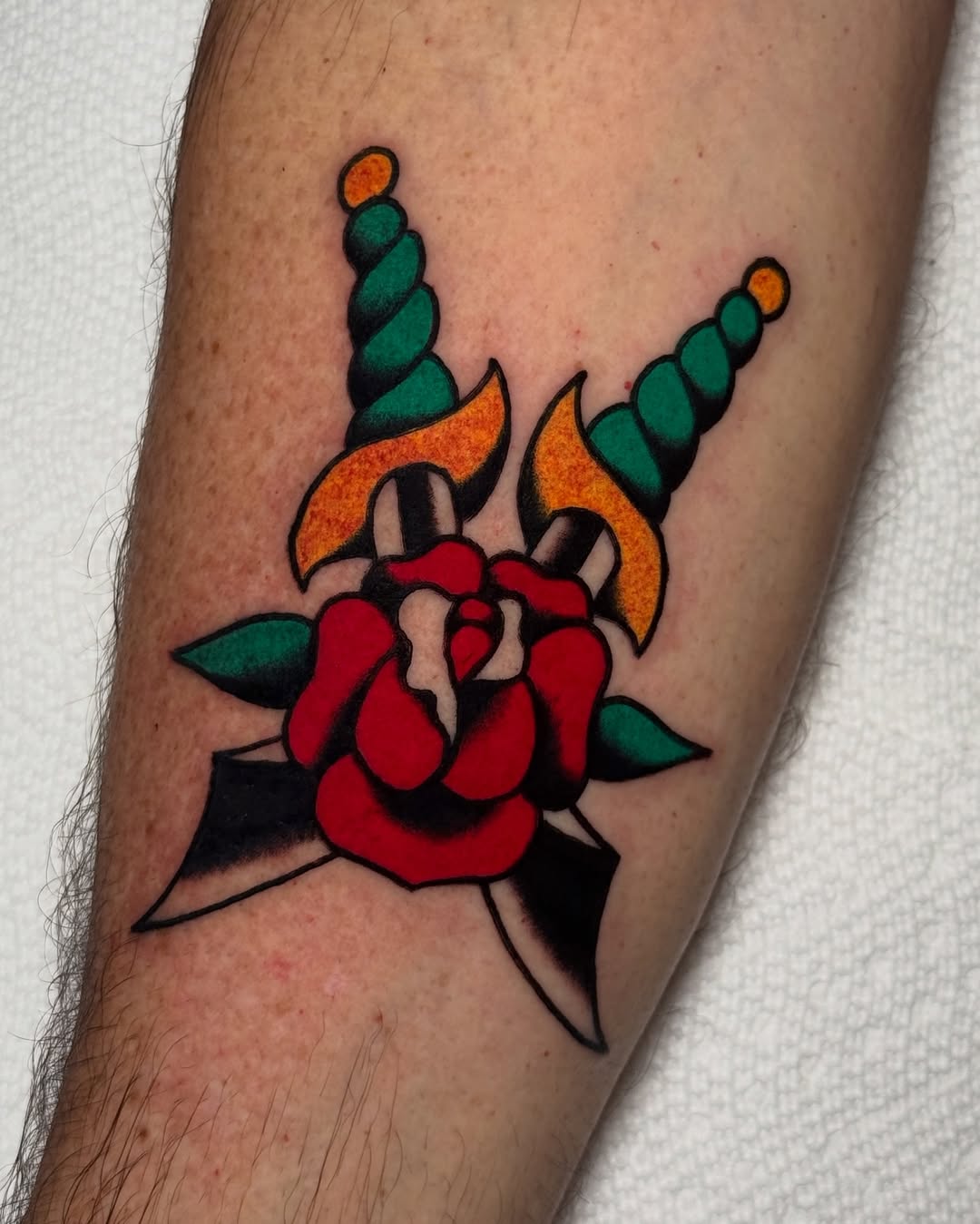 Tattoo by @sinistersparkleink โ american_traditional