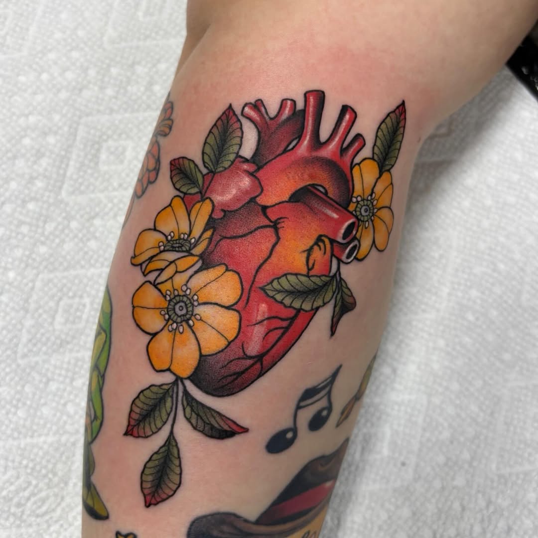Tattoo by @andifitztattoo — realism, neo_traditional