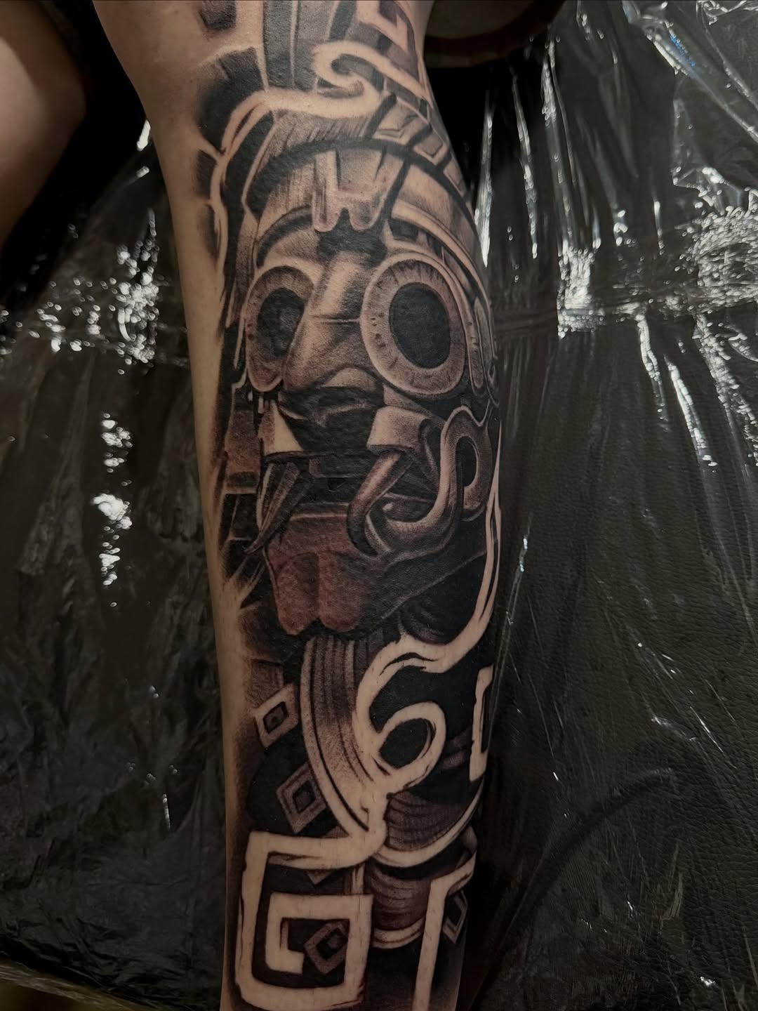 Tattoo by @medusa_michelletattoos — blackwork, realism
