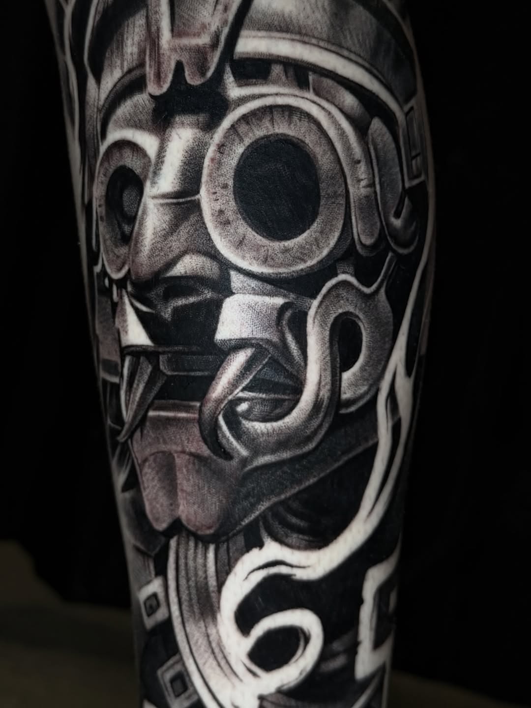 Tattoo by @medusa_michelletattoos — realism, black_and_grey