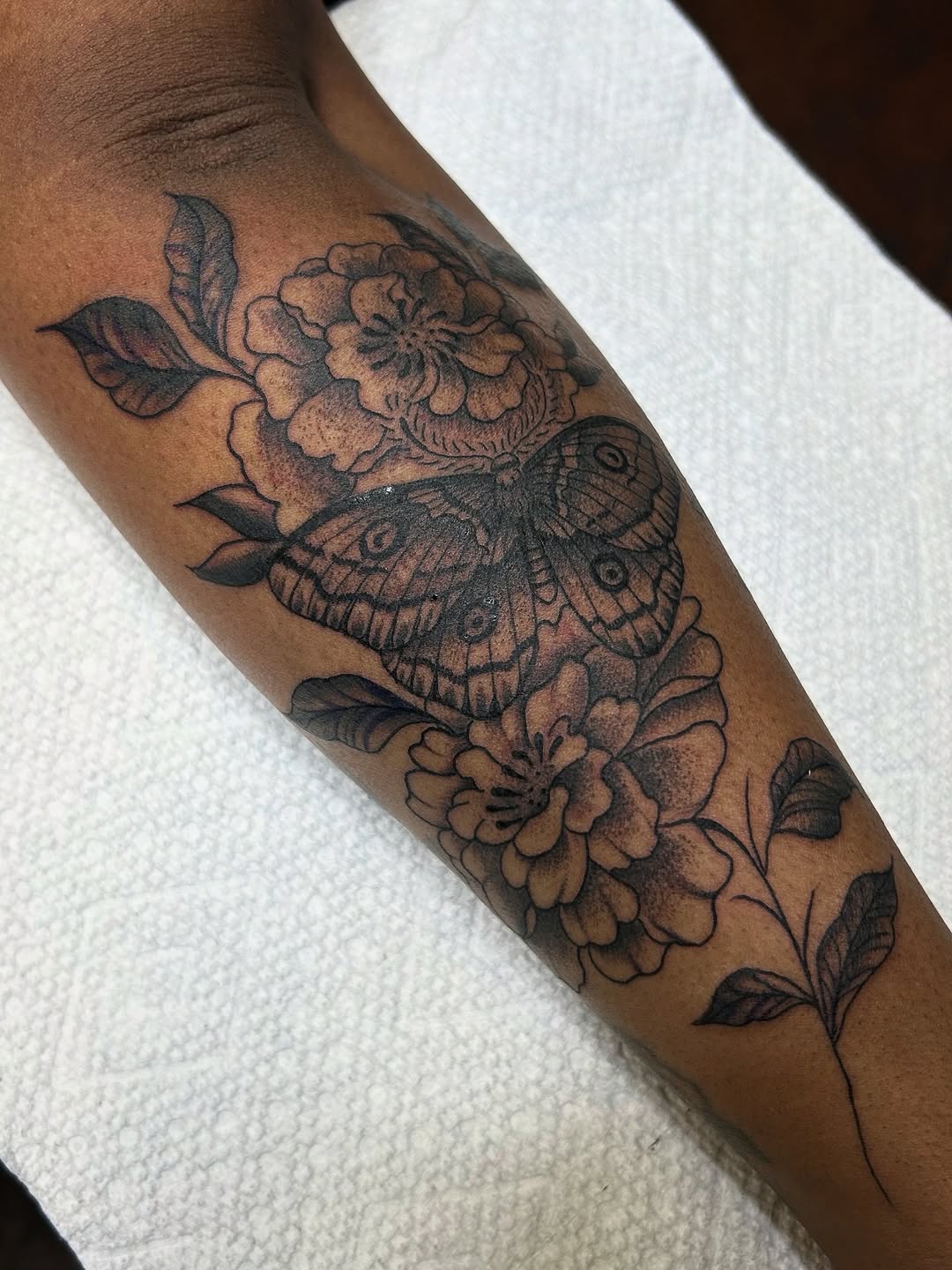 Tattoo by @gnarbunkle โ black_and_grey, realism