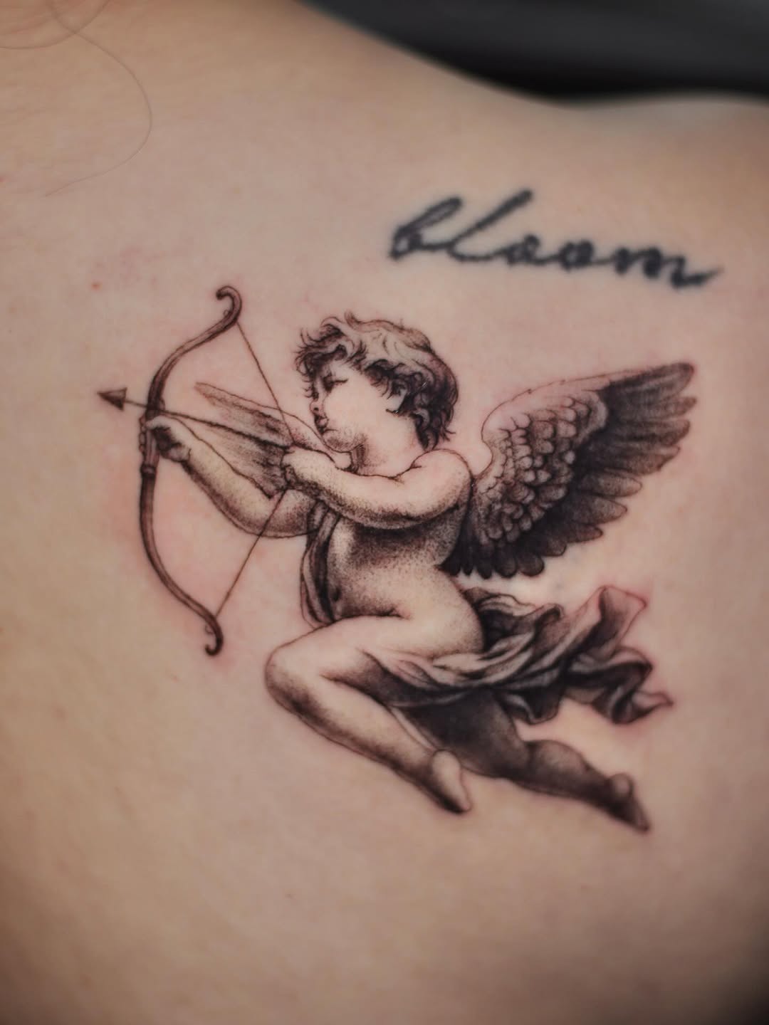 Tattoo by @sherllytattoos_ โ realism, black_and_grey